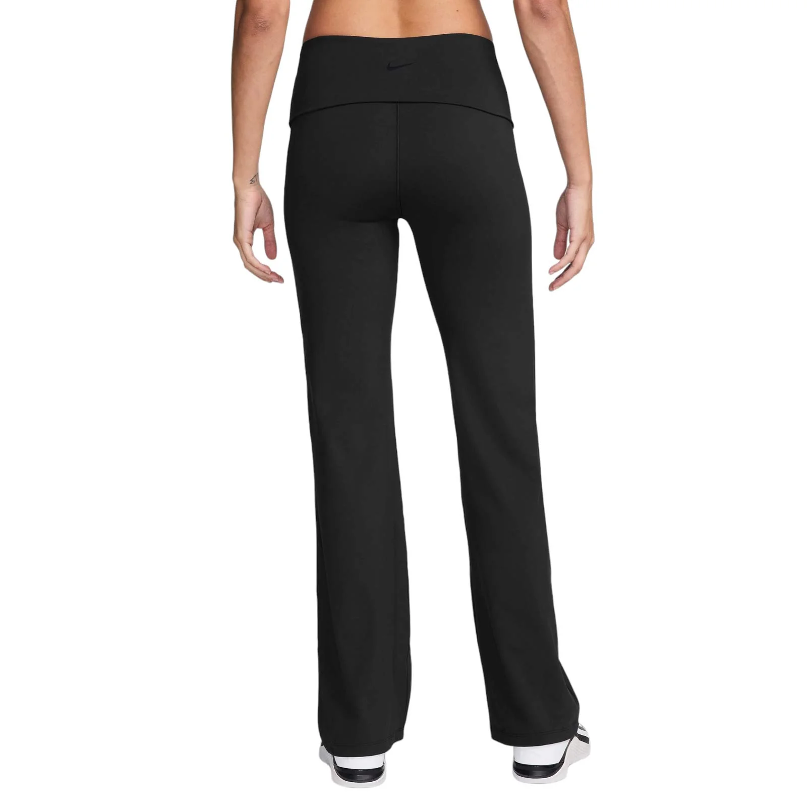 Nike Womens Dri-FIT High-Waisted Fold-Over Pants - Image 2