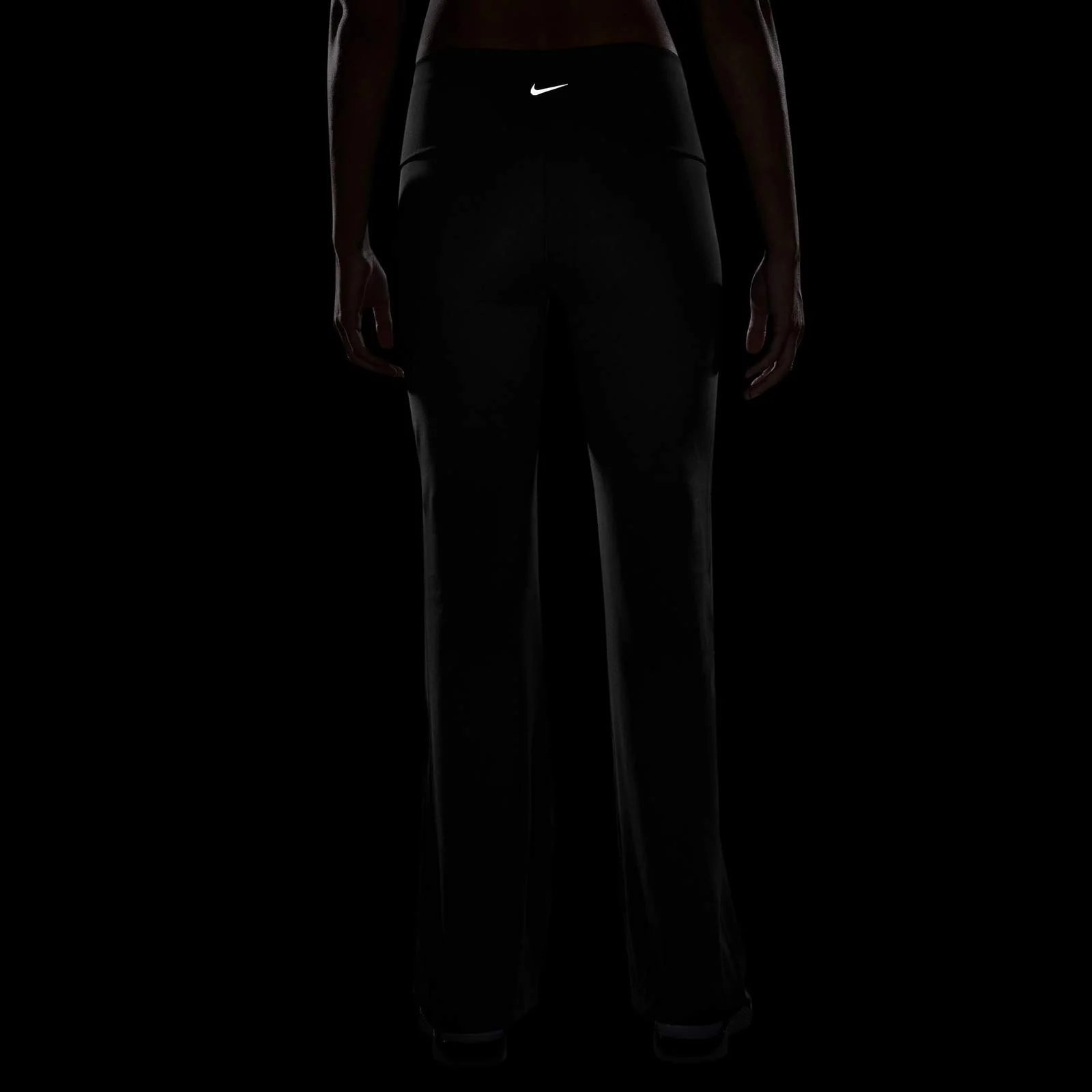 Nike Womens Dri-FIT High-Waisted Fold-Over Pants - Image 3