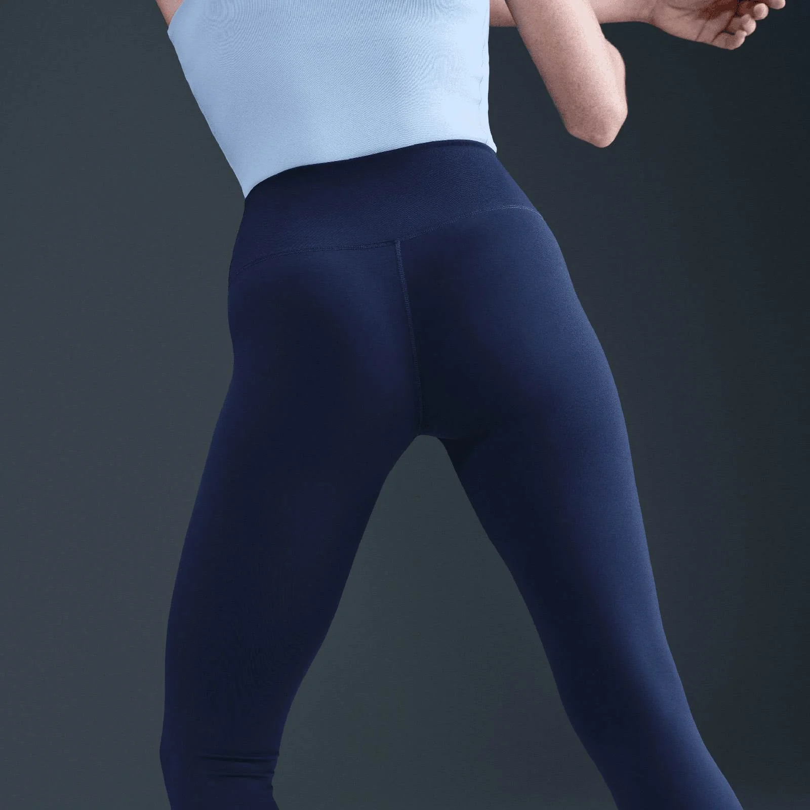 Nike One Womens High-Waisted Full-Length Leggings - Image 5