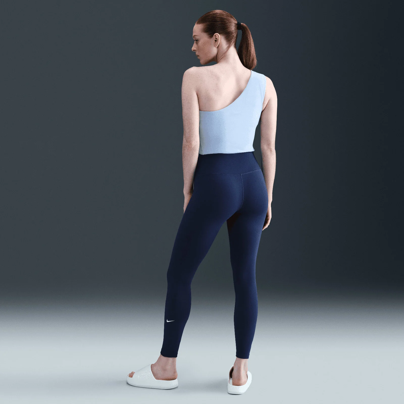 Nike One Womens High-Waisted Full-Length Leggings - Image 9