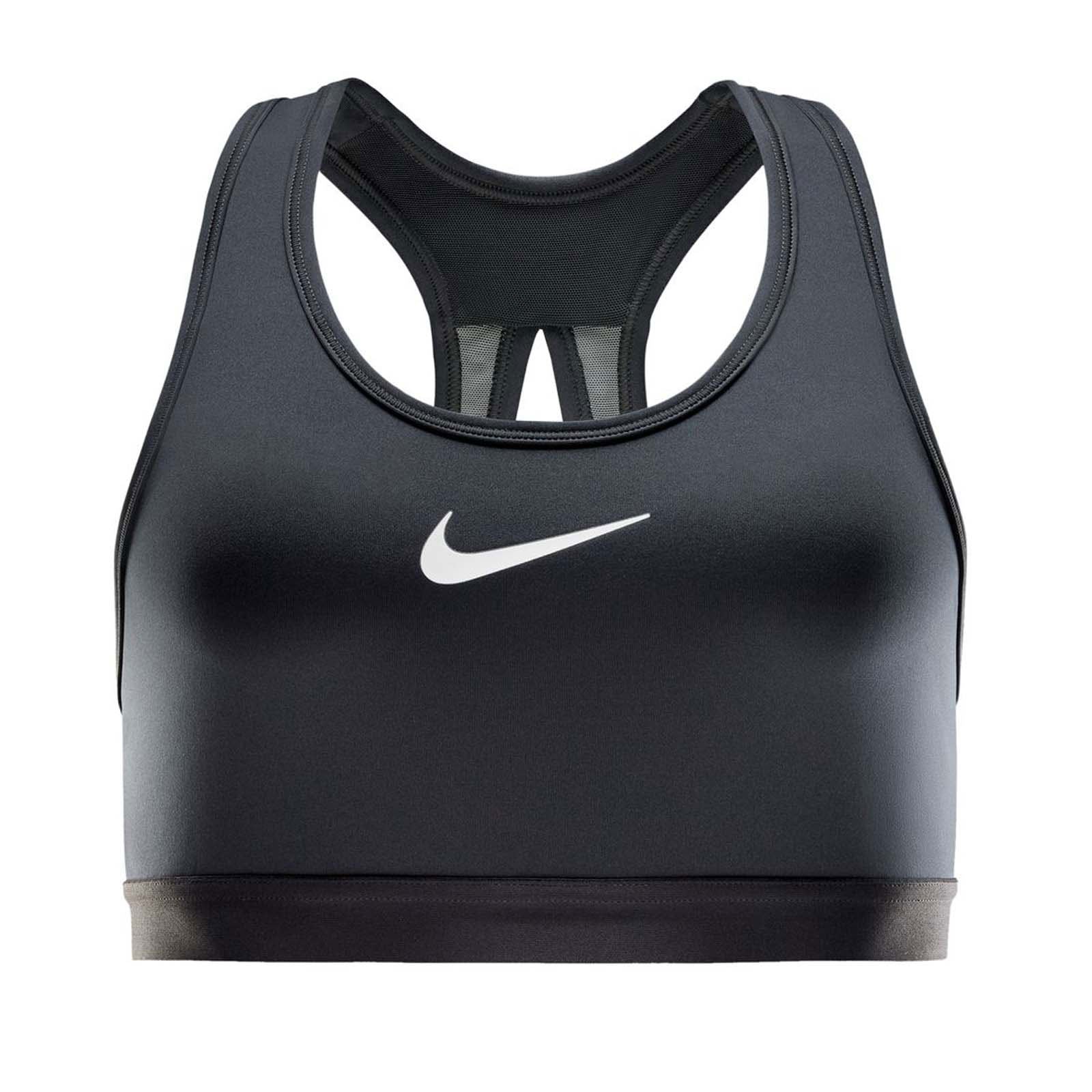 Nike Swoosh High Support Womens Non-Padded Adjustable Sports Bra - Image 4