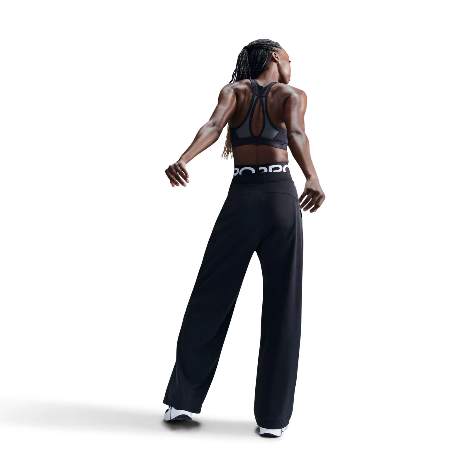 Nike Swoosh High Support Womens Non-Padded Adjustable Sports Bra - Image 6