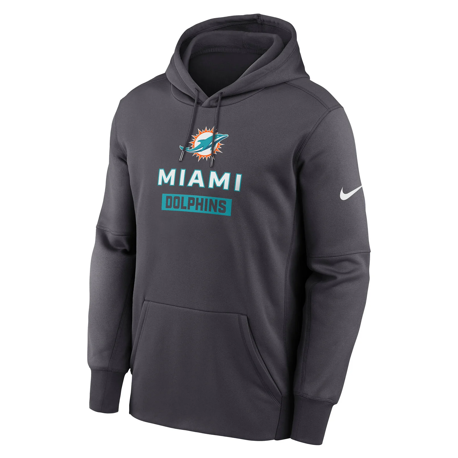 Nike NFL Dolphins Therma Pullover Hoodie