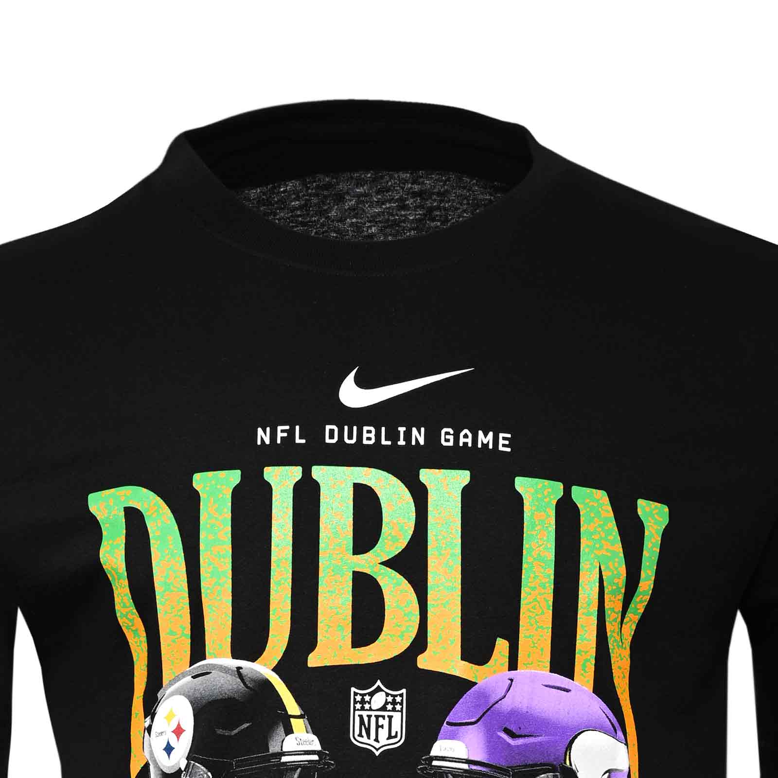 Nike Dublin Steelers X Vikings Short Sleeve T-Shirt - Image 3