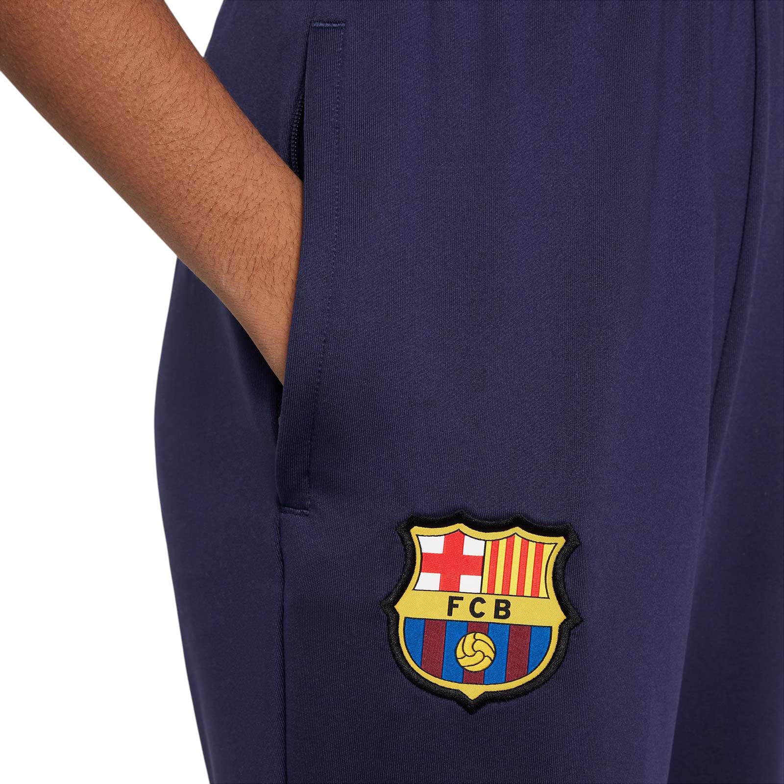 Nike FC Barcelona Strike Kids Dri-FIT Soccer Knit Pants - Image 3