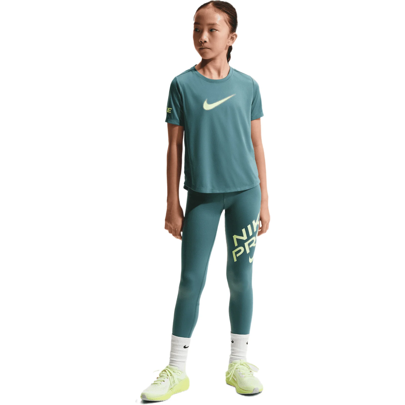 Nike Pro Kids Dri-FIT Short-Sleeve Training Top - Image 6
