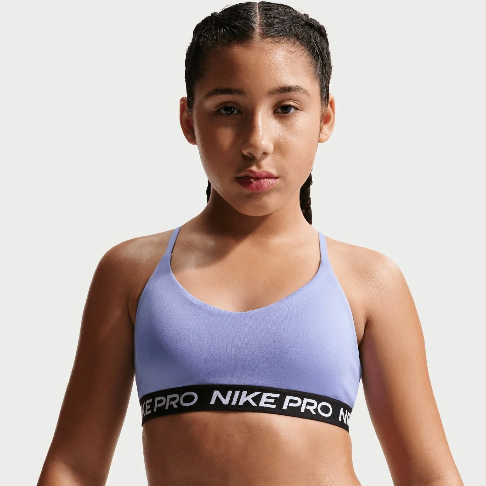 Nike Pro Girls Indy Bra - Image 3