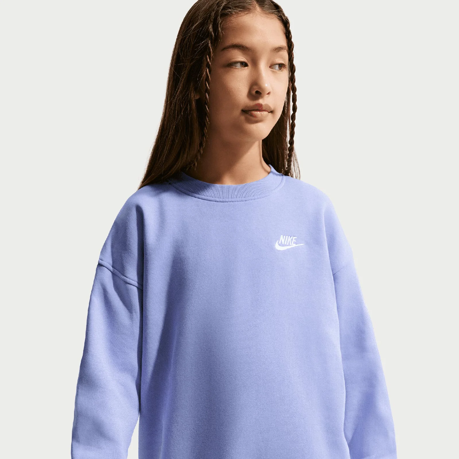 Nike Sportswear Club Fleece Kids Oversized Sweatshirt - Image 3