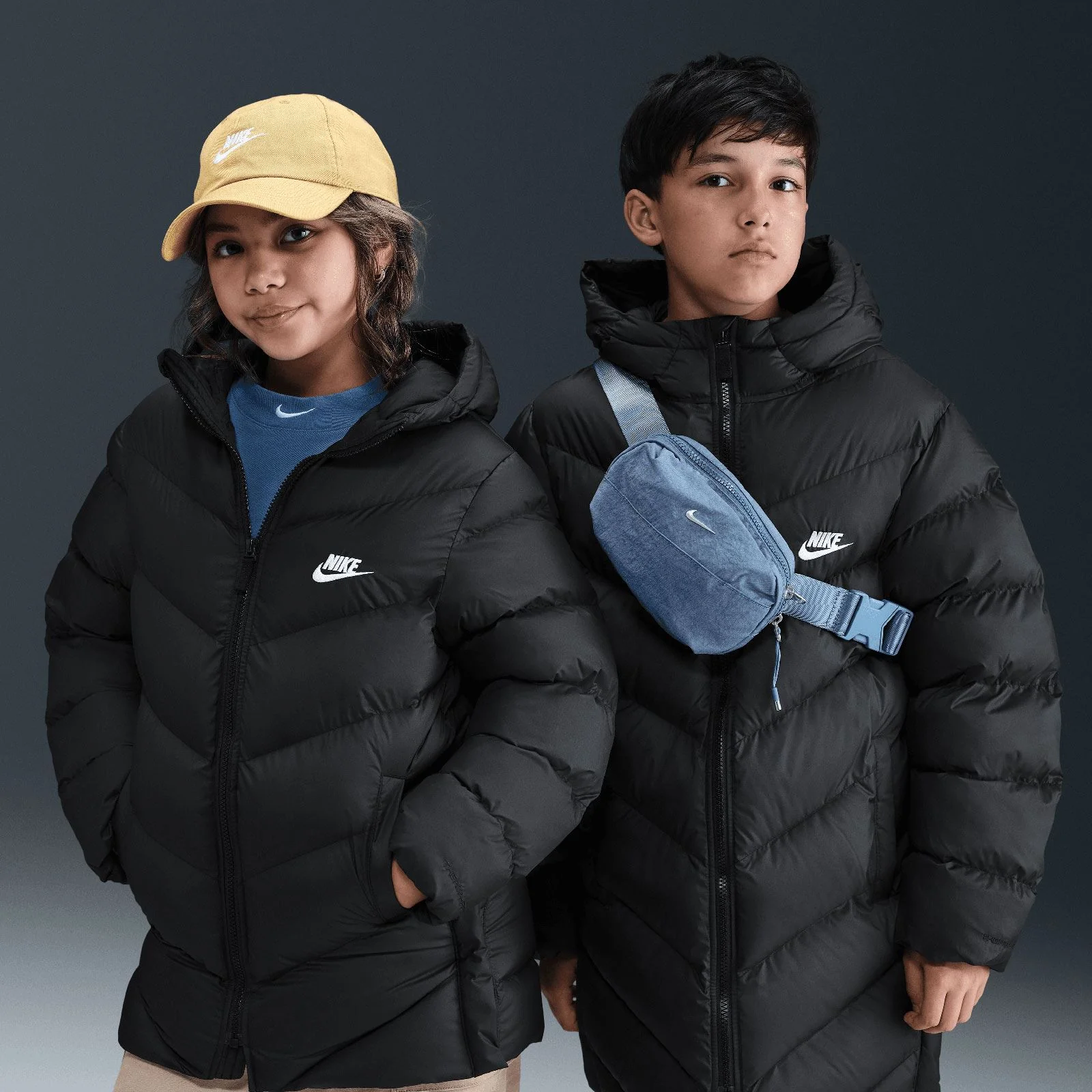 Nike Sportswear All Day Play Kids Therma-FIT Loose-Fit Mid-Length Puffer Jacket - Image 5