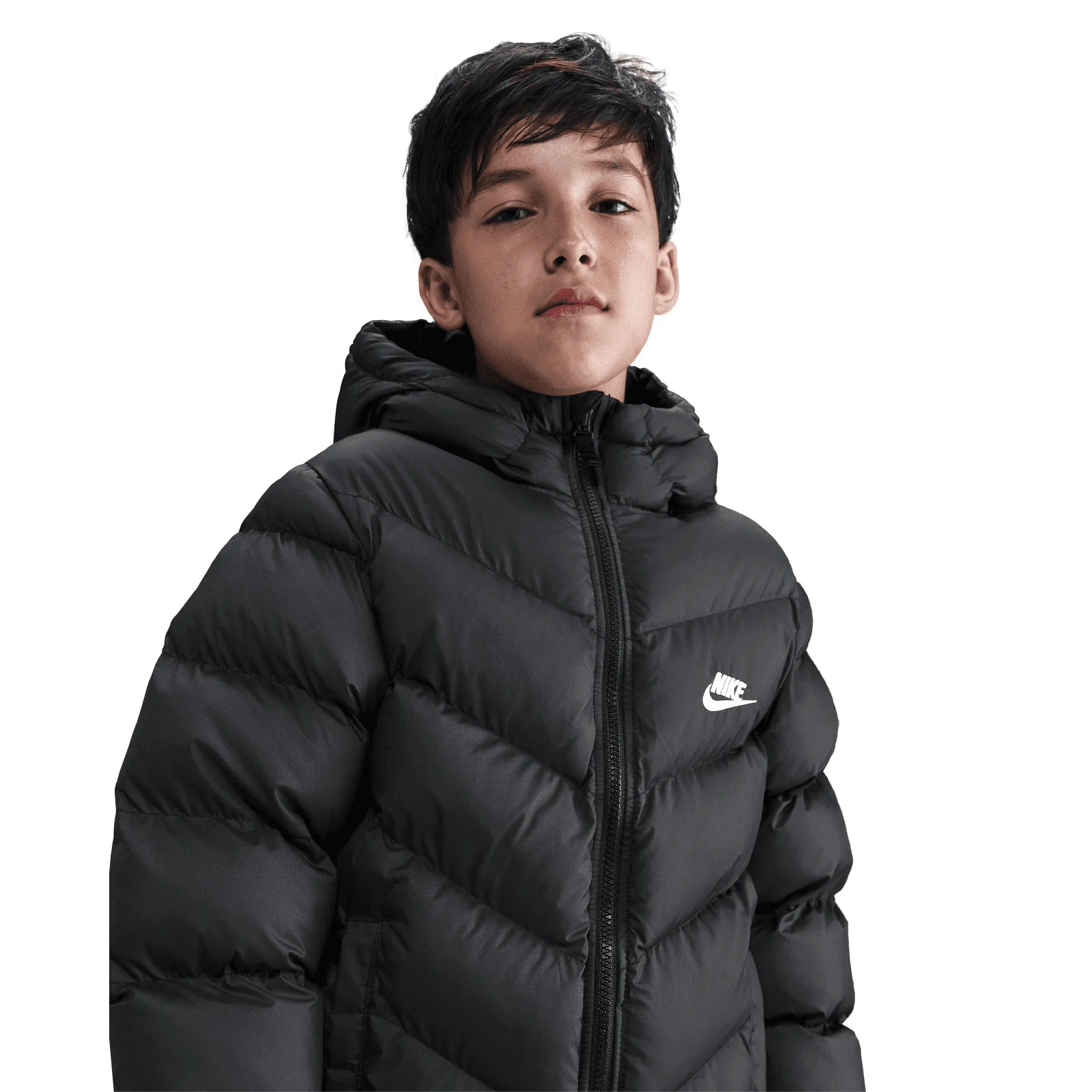 Nike Sportswear All Day Play Kids Therma-FIT Loose-Fit Mid-Length Puffer Jacket - Image 7