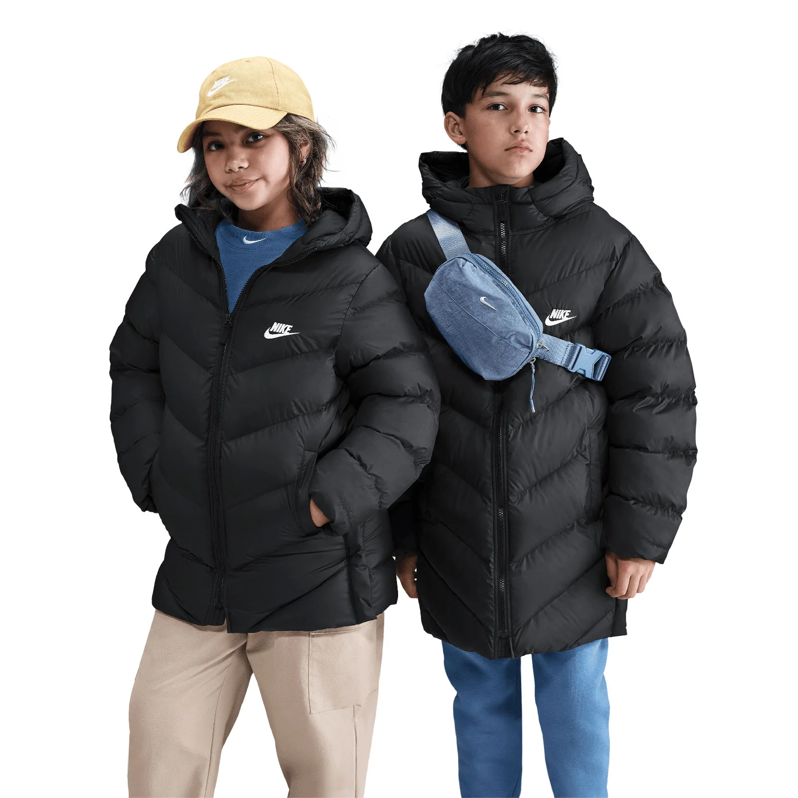 Nike Sportswear All Day Play Kids Therma-FIT Loose-Fit Mid-Length Puffer Jacket - Image 9