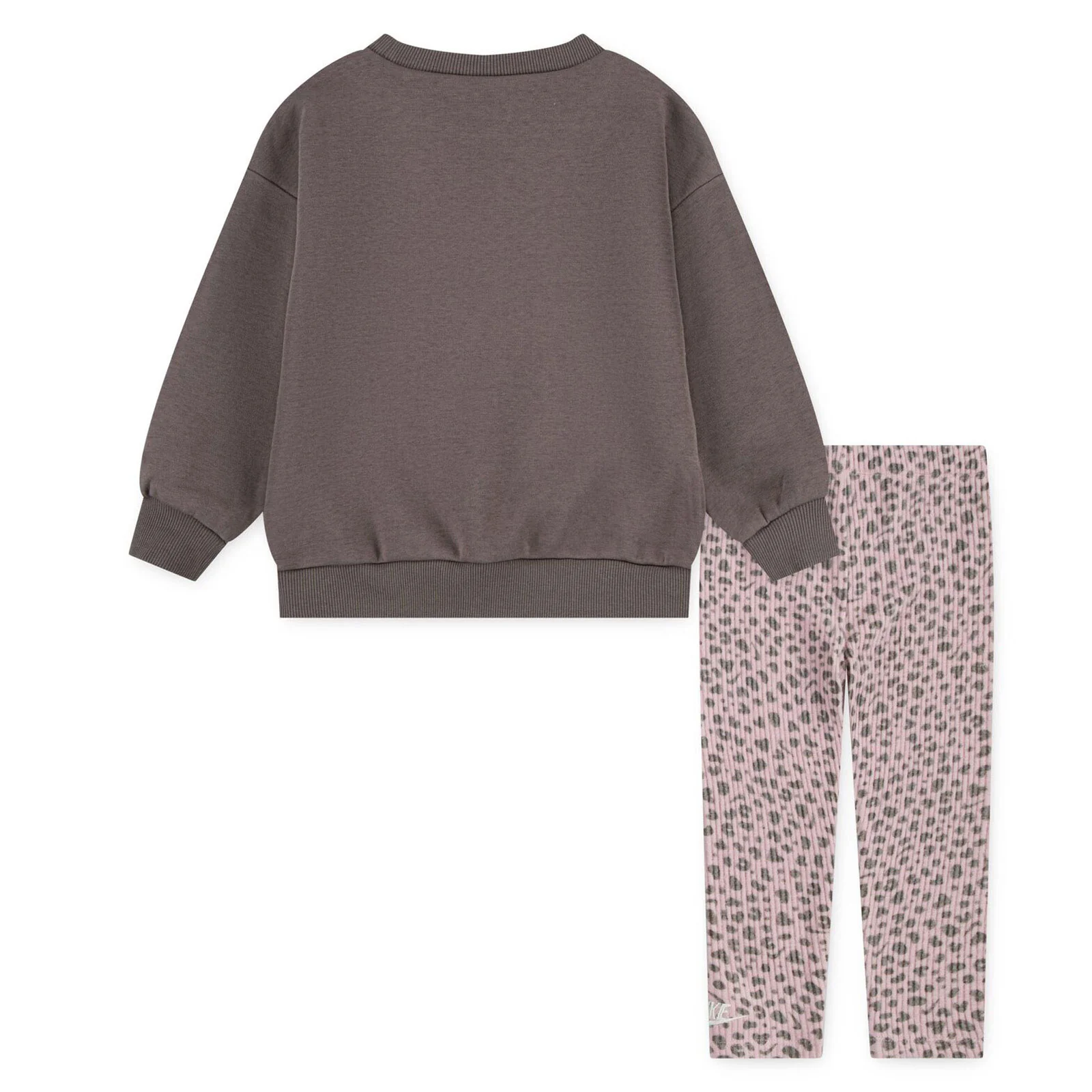 Nike Infant Girls Wild Warmth Crewneck and Leggings Set - Image 2