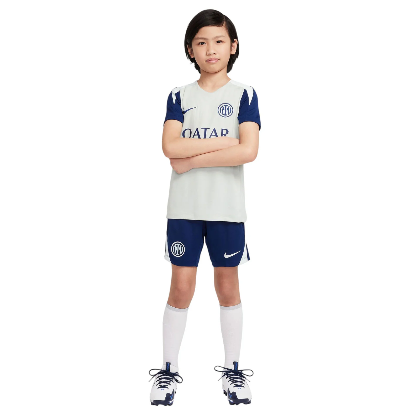 Nike Inter Milan Strike  2025 Kids Dri-FIT Soccer Knit Shorts - Image 9