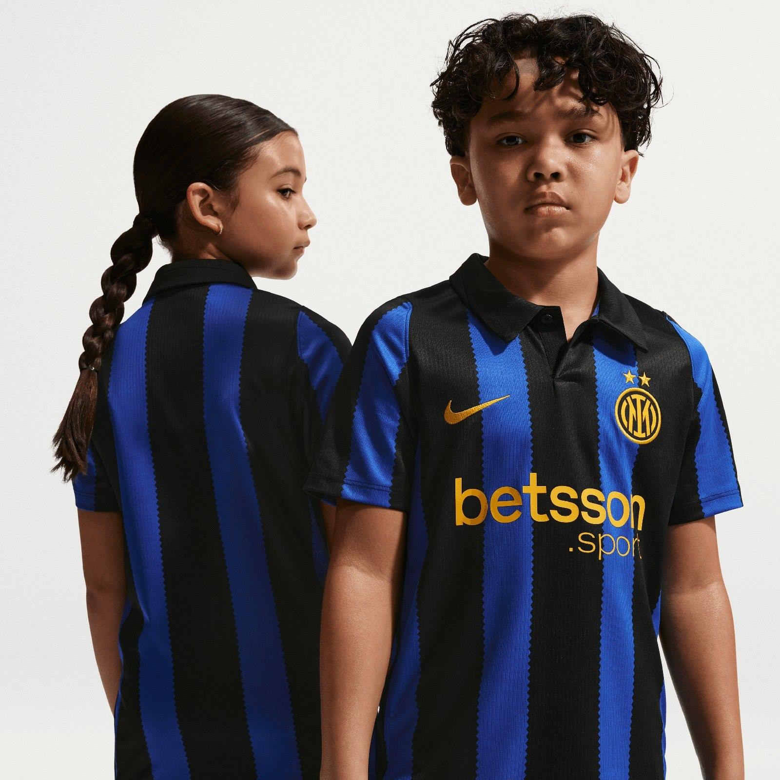 Nike Inter Milan 2026/27 Stadium Home Kids Dri-FIT Soccer Replica Jersey - Image 3