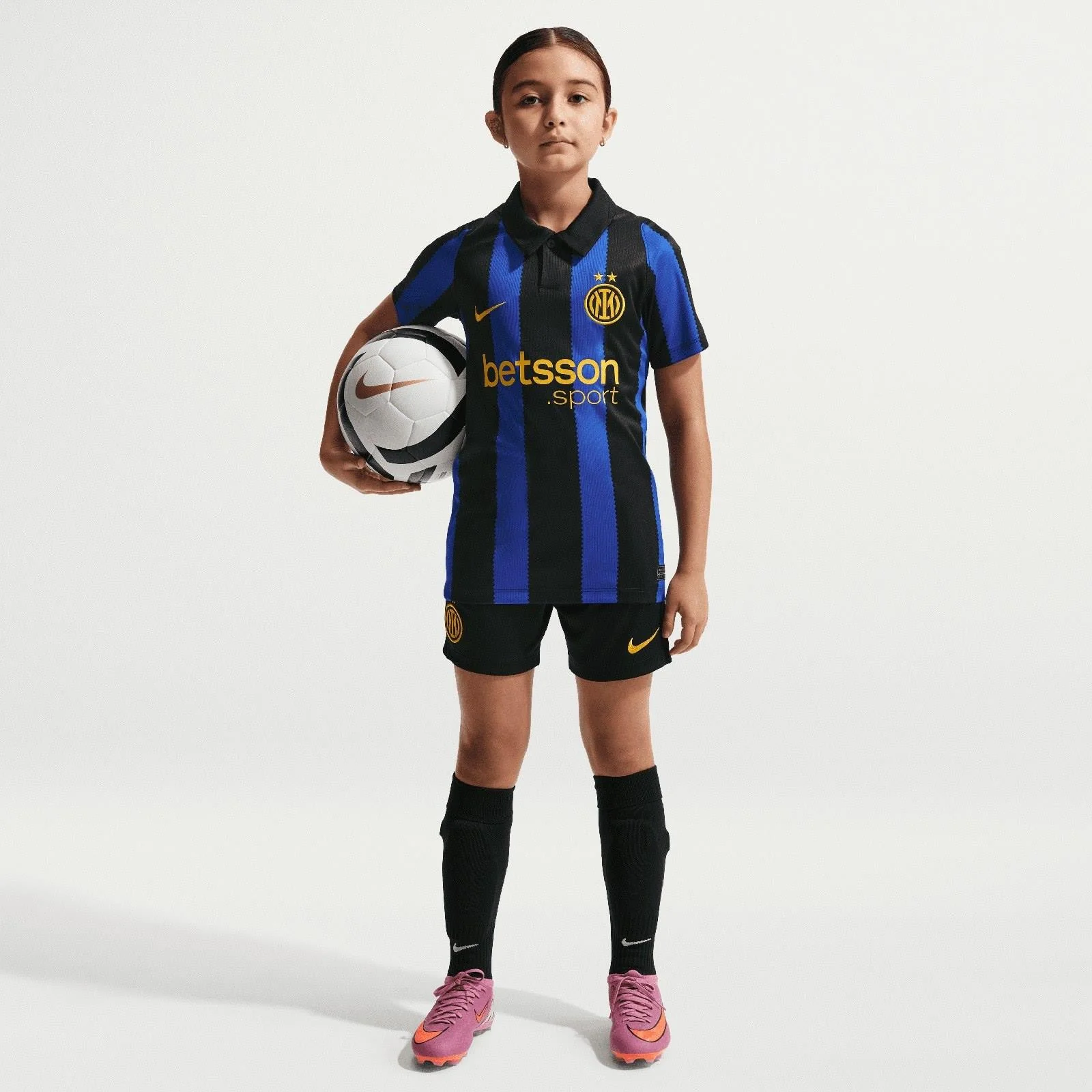 Nike Inter Milan 2026/27 Stadium Home Kids Dri-FIT Soccer Replica Jersey - Image 6