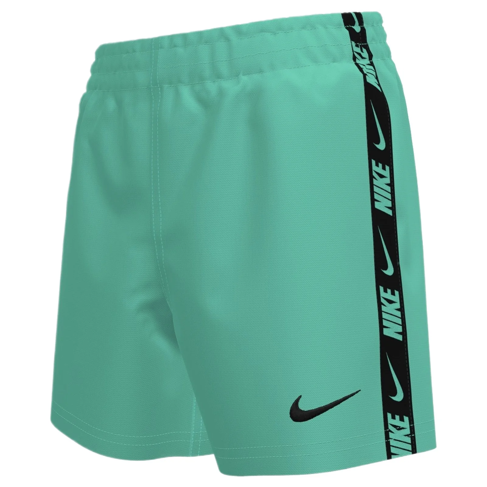 Nike Swim Breaker Logo Tape Kids 4" Brief-Lined Volley Short - Image 3