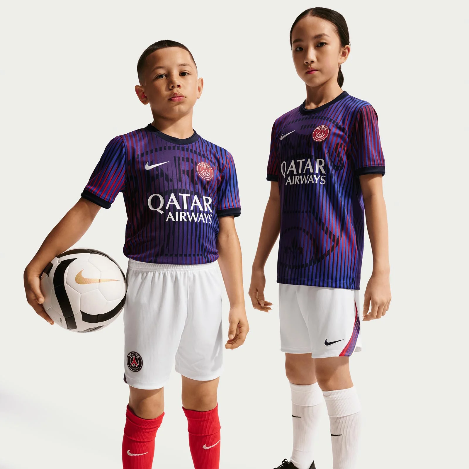 Nike Paris Saint-Germain 2026/27 Kids Away Replica Shorts - Image 3
