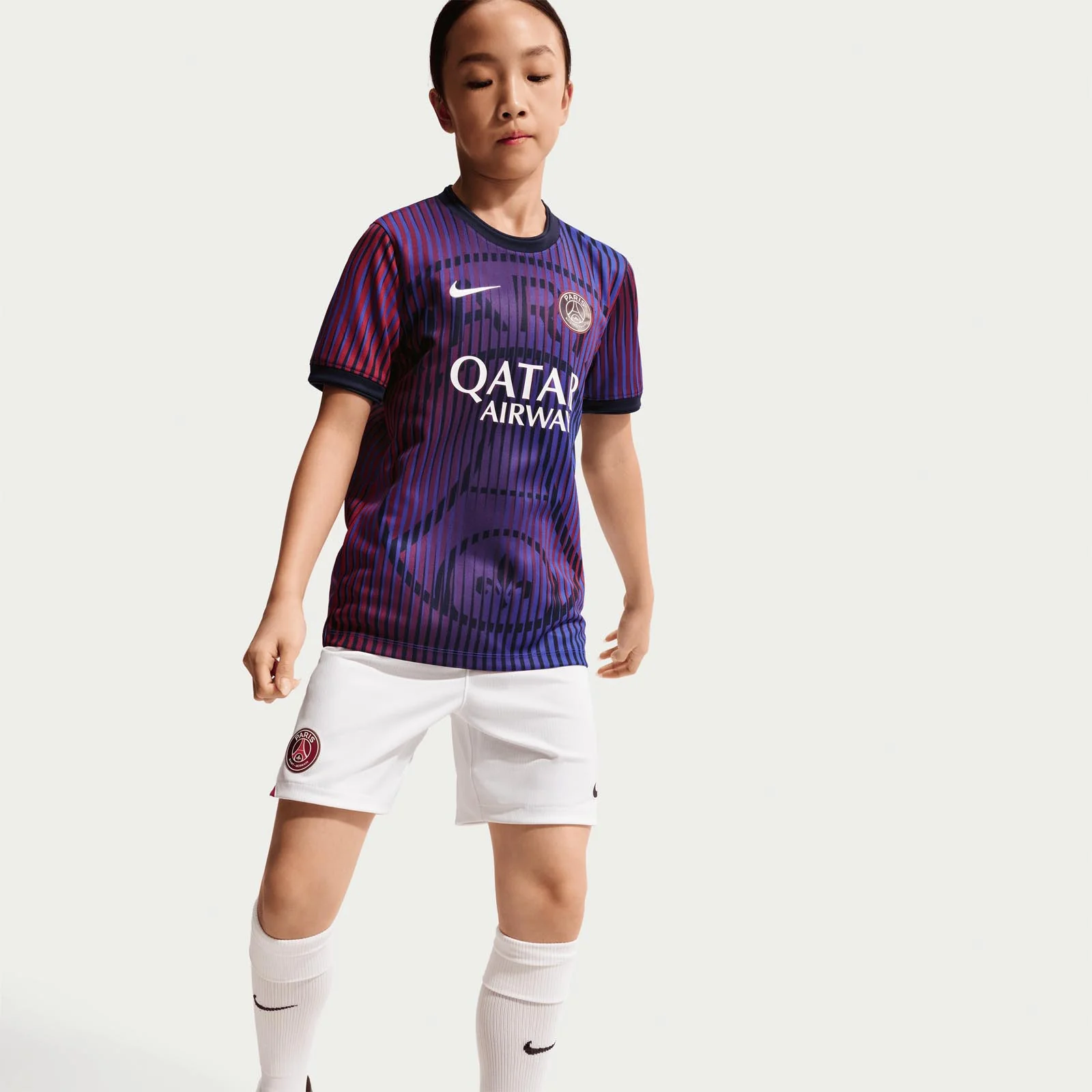 Nike Paris Saint-Germain 2026/27 Kids Away Replica Shorts - Image 5
