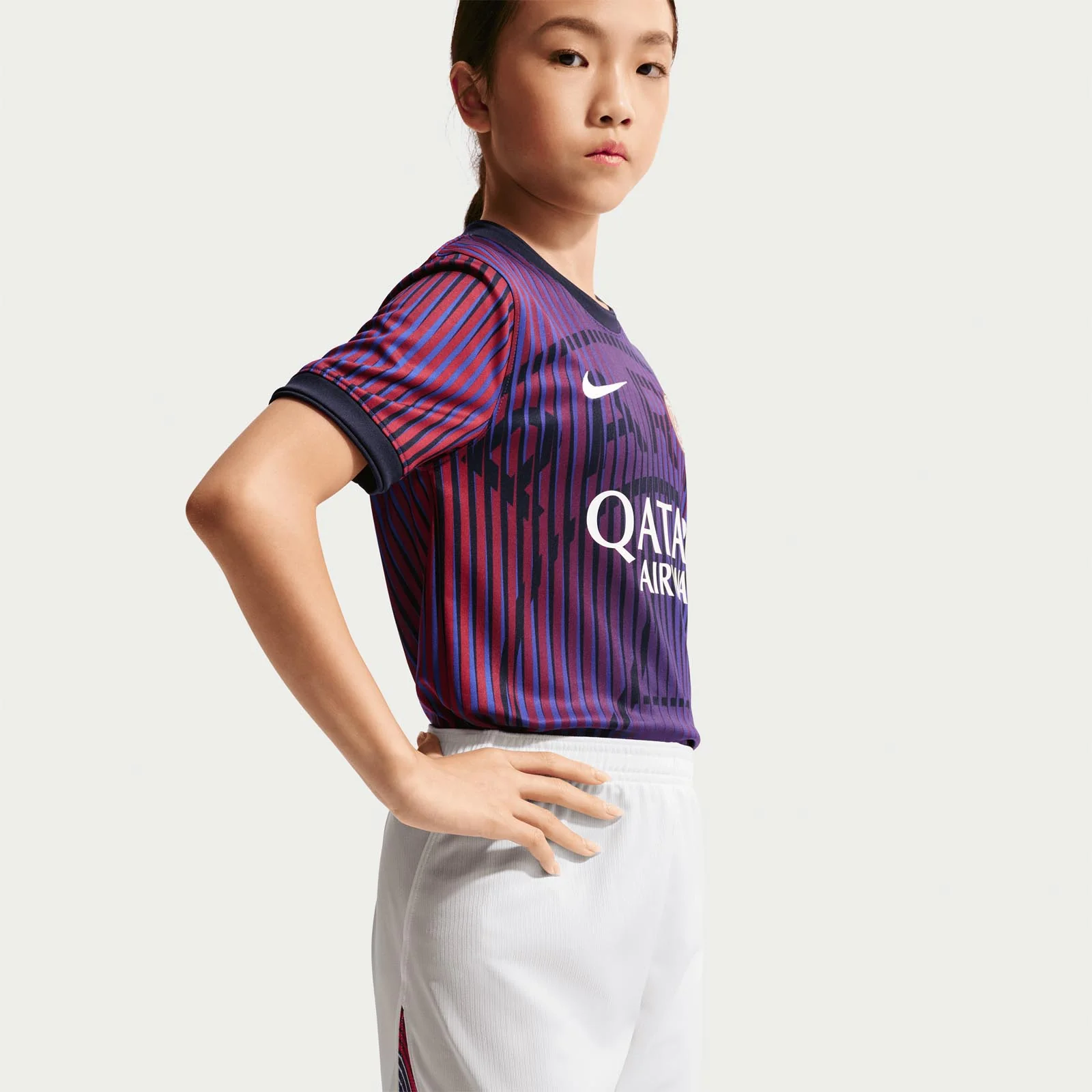 Nike Paris Saint-Germain 2026/27 Kids Away Replica Shorts - Image 6