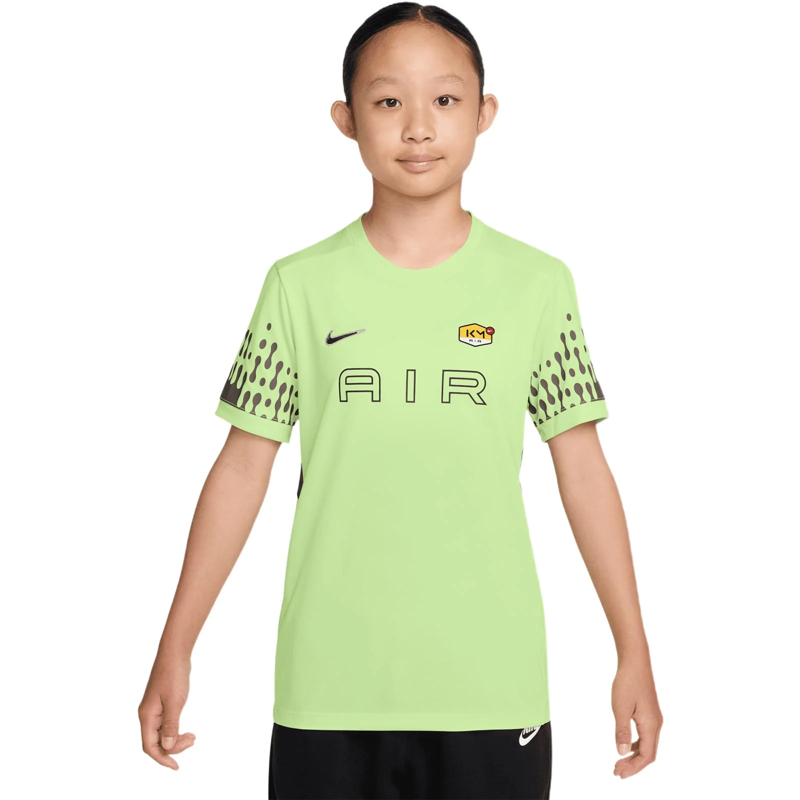 Nike Kylian Mbappé Academy Kids Dri-FIT Short-Sleeve Soccer Top