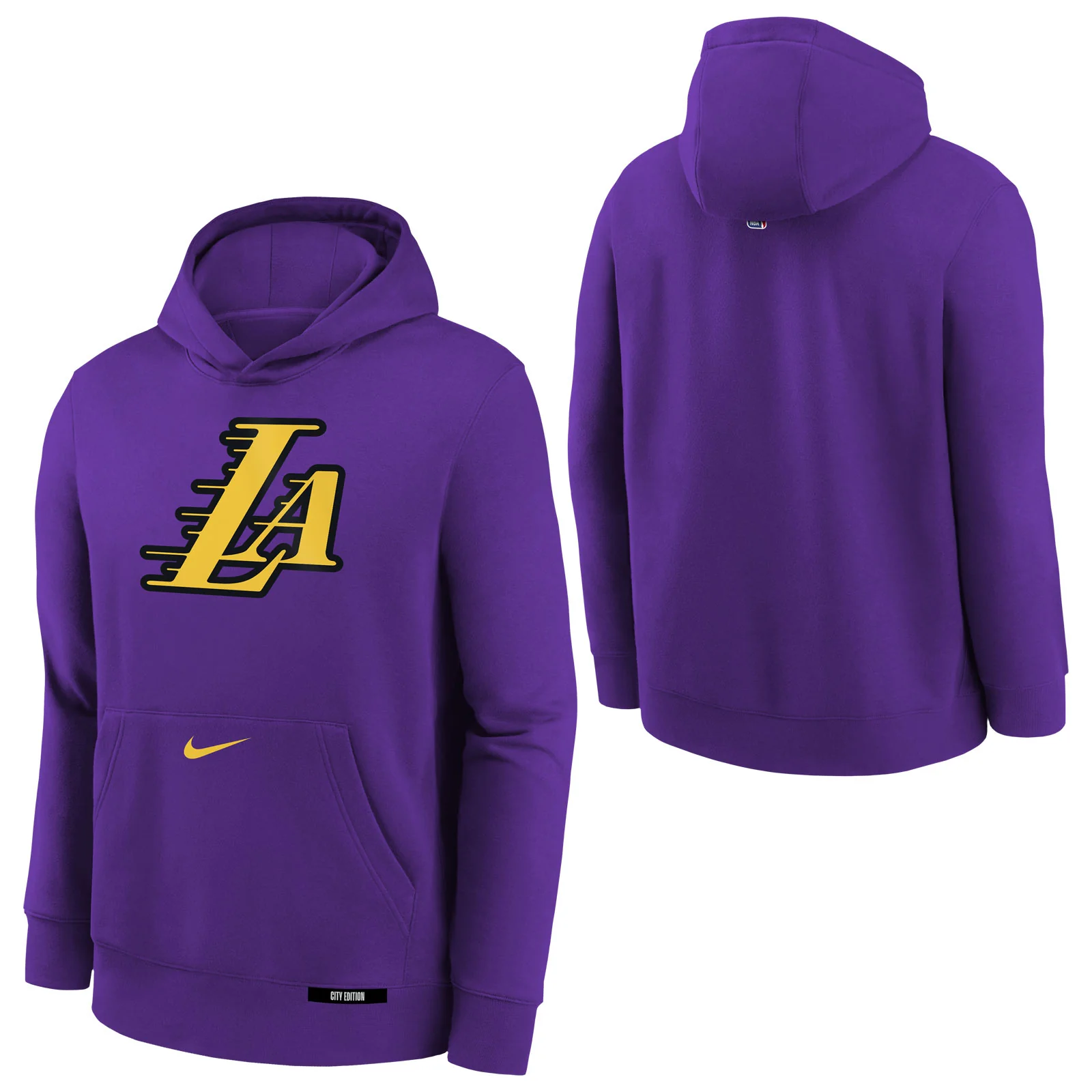 Nike Lakers Kids Pullover Hoodie - Image 3