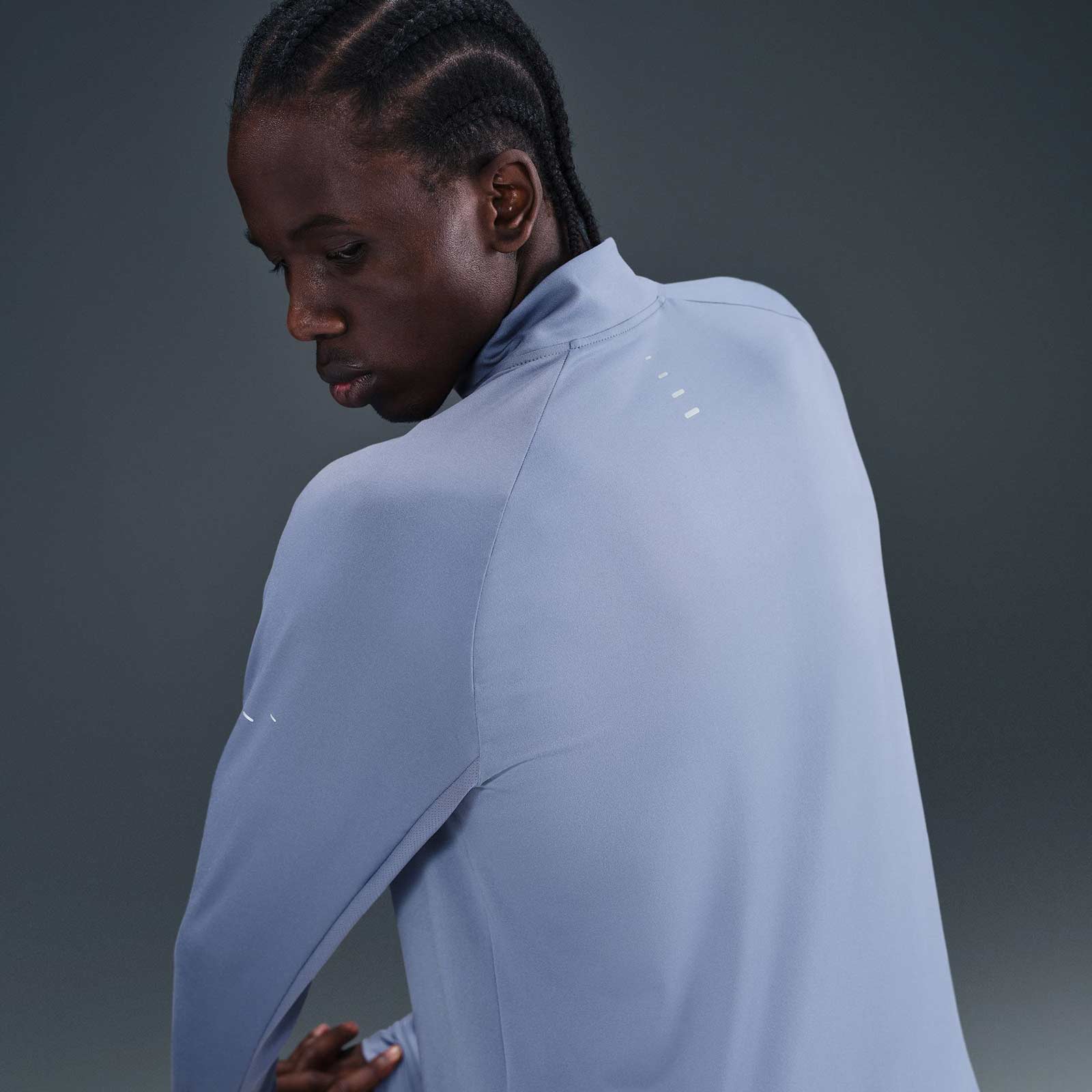 Nike Stride Mens Dri-FIT Half-Zip Running Top - Image 4