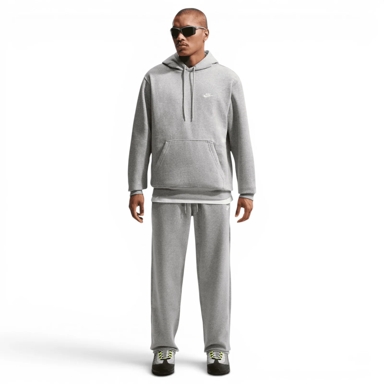 Nike Club Mens Midweight Pullover Fleece Hoodie - Image 4