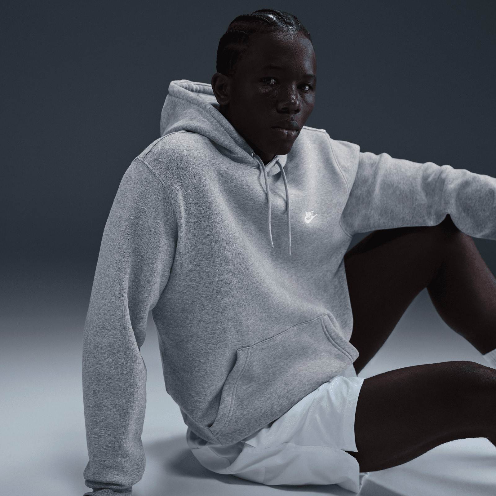 Nike Club Mens Midweight Pullover Fleece Hoodie - Image 6