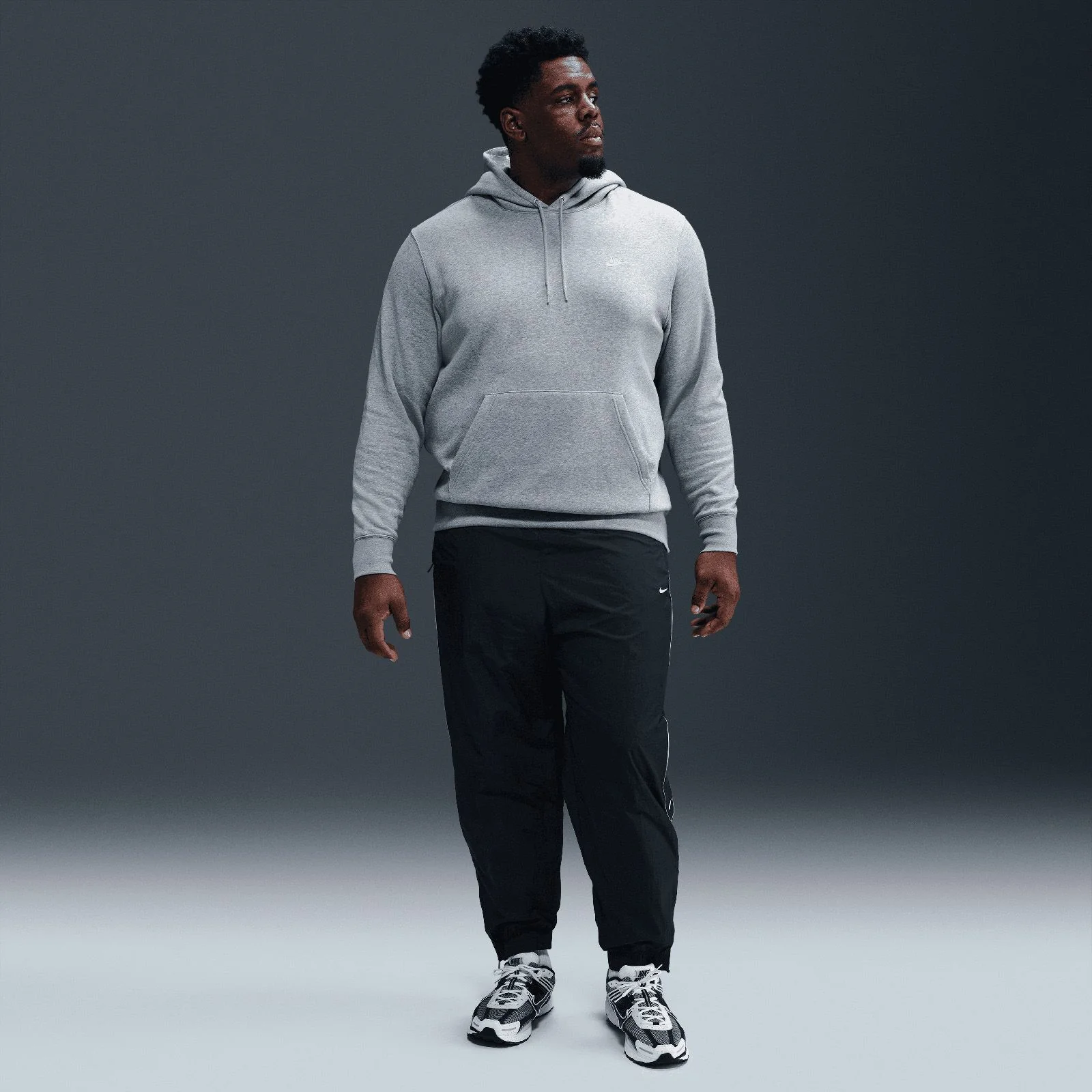 Nike Club Mens Midweight Pullover Fleece Hoodie - Image 7