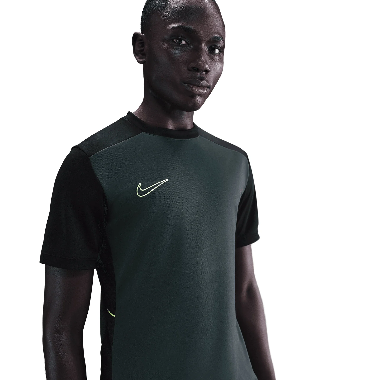 Nike Academy Mens Dri-FIT Short-Sleeve Soccer Top - Image 3