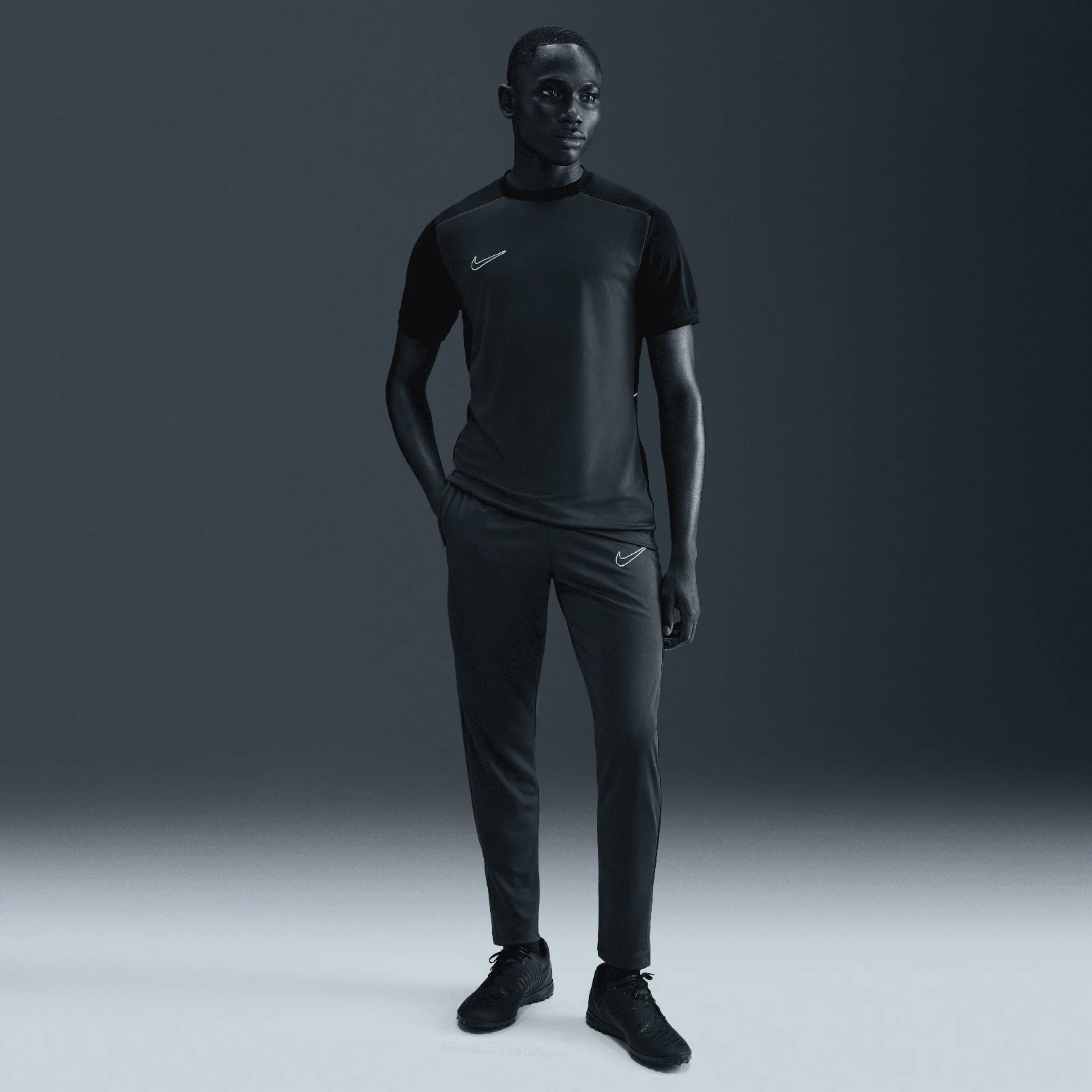 Nike Academy Mens Dri-FIT Short-Sleeve Soccer Top - Image 6