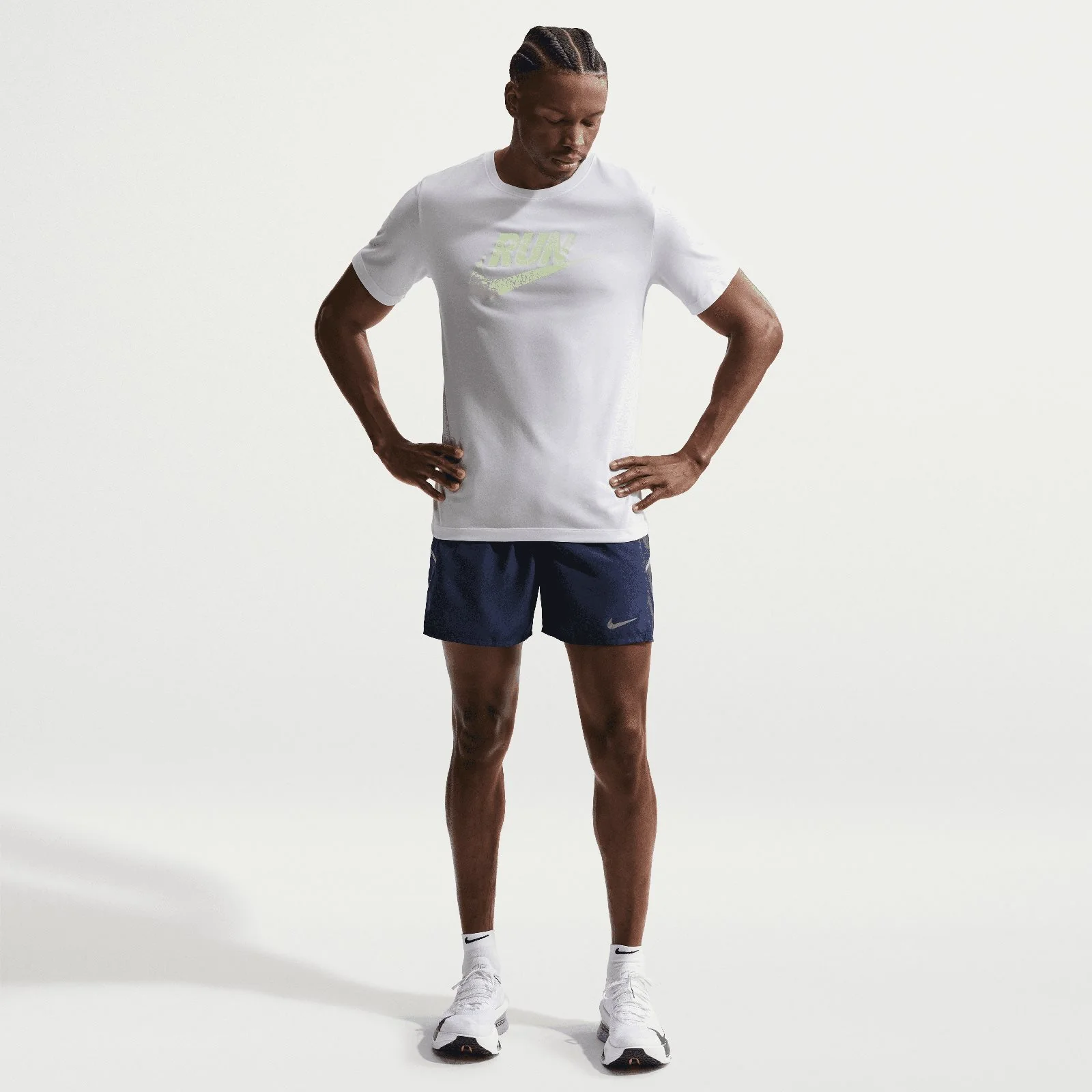 Nike Miler Mens Dri-FIT 5" Brief-Lined Running Shorts - Image 4