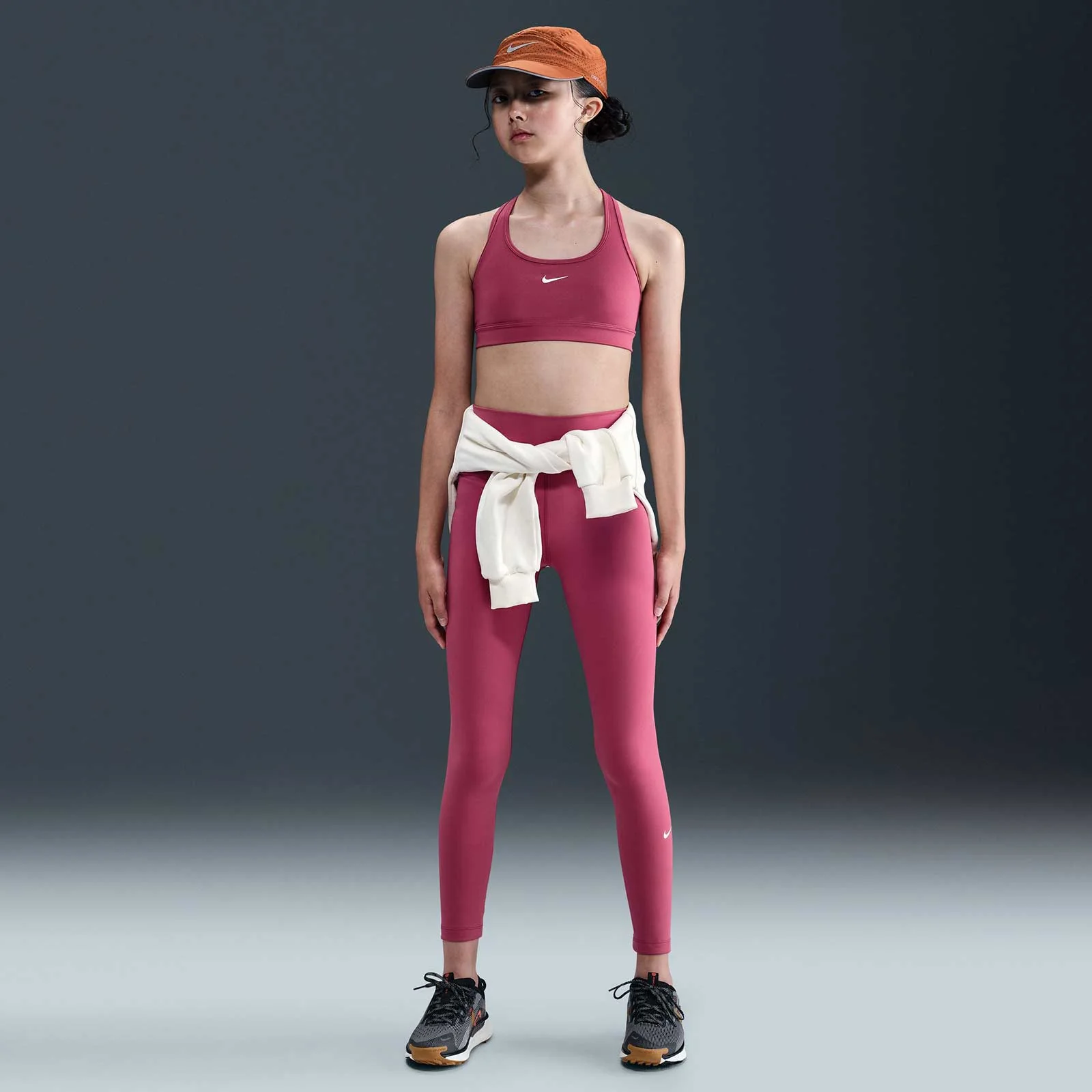 Nike One Kids Dri-FIT High-Waisted Leggings - Image 7