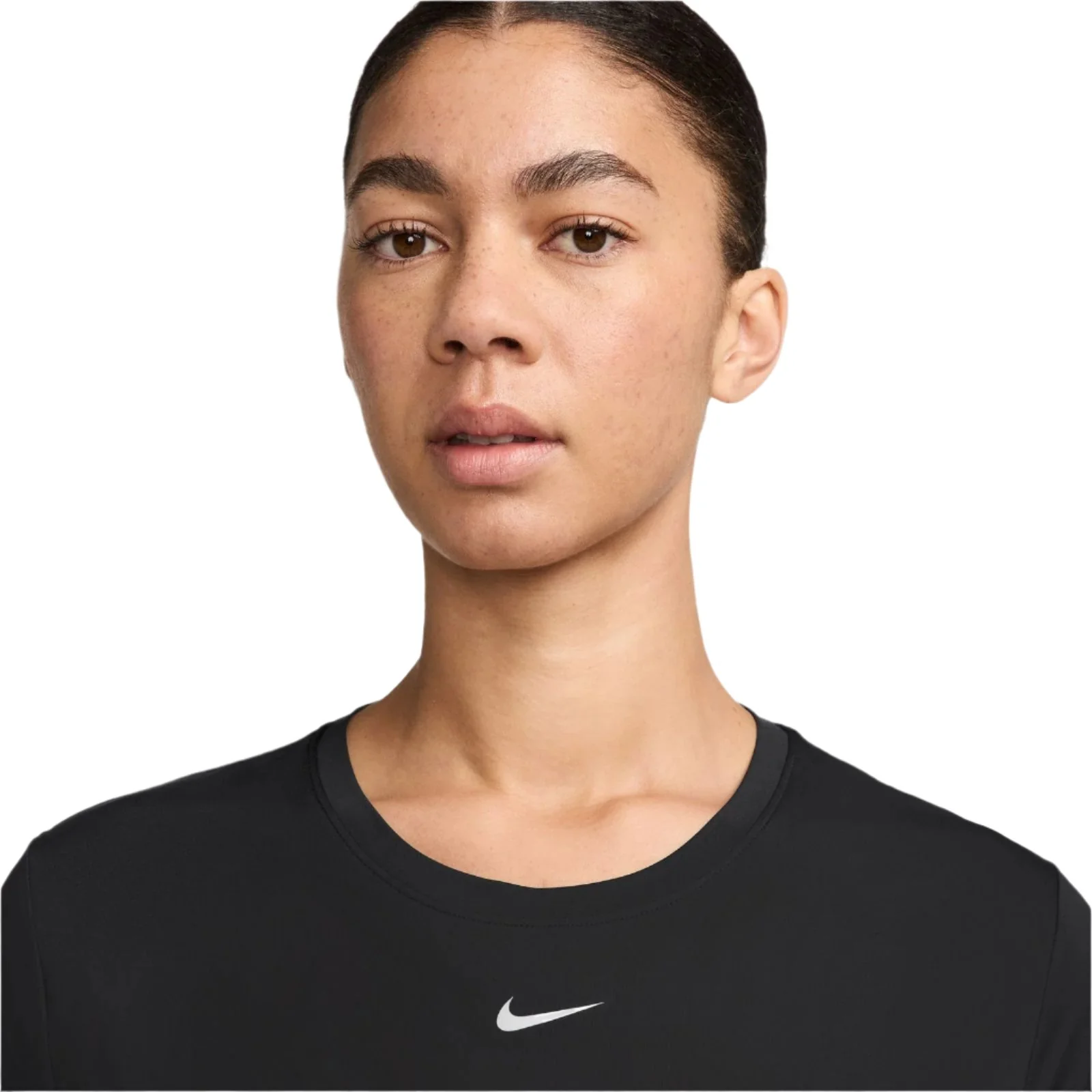 Nike One Classic Womens Dri-Fit Short-Sleeve Top - Image 3