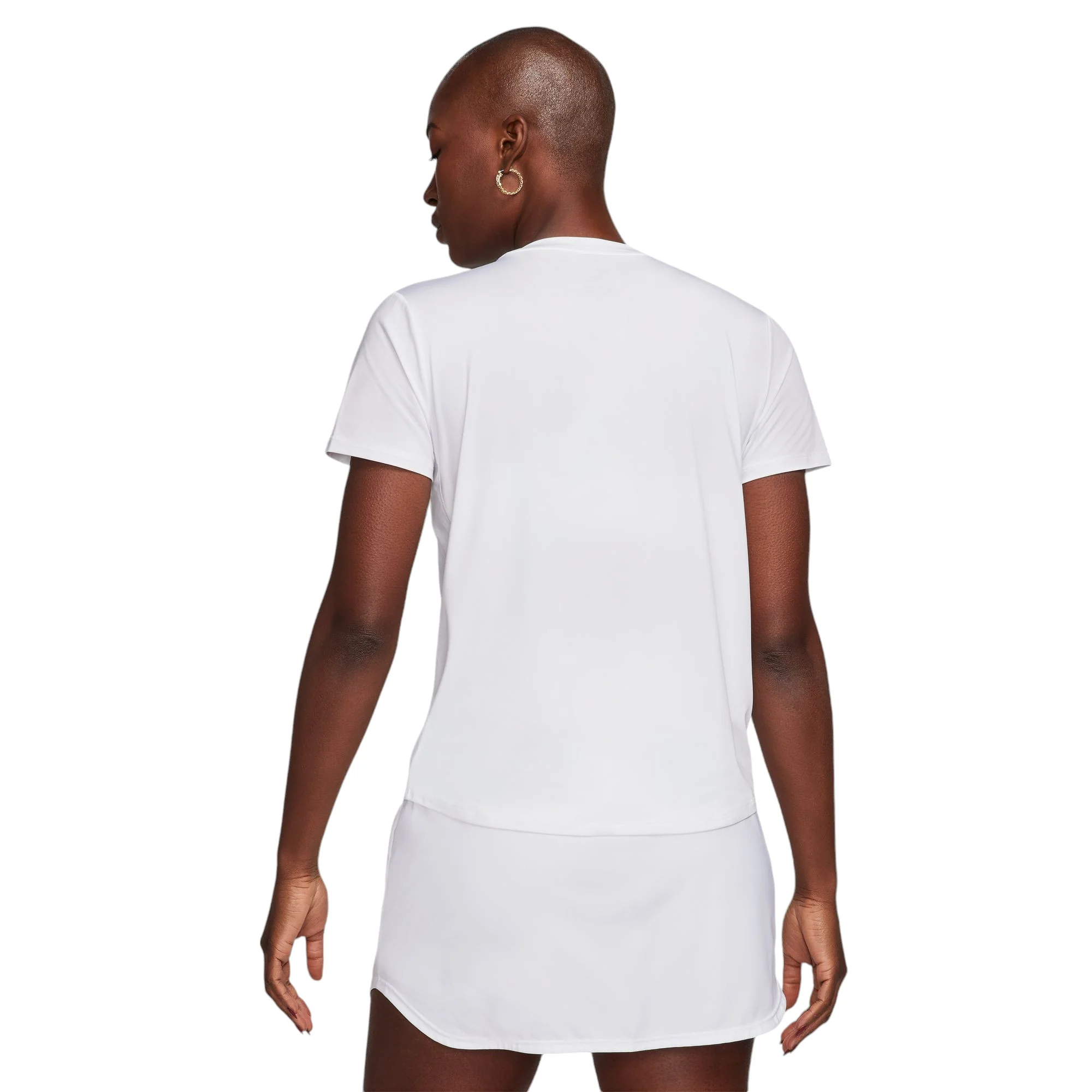 Nike One Classic Womens Dri-FIT Short-Sleeve Top - Image 2
