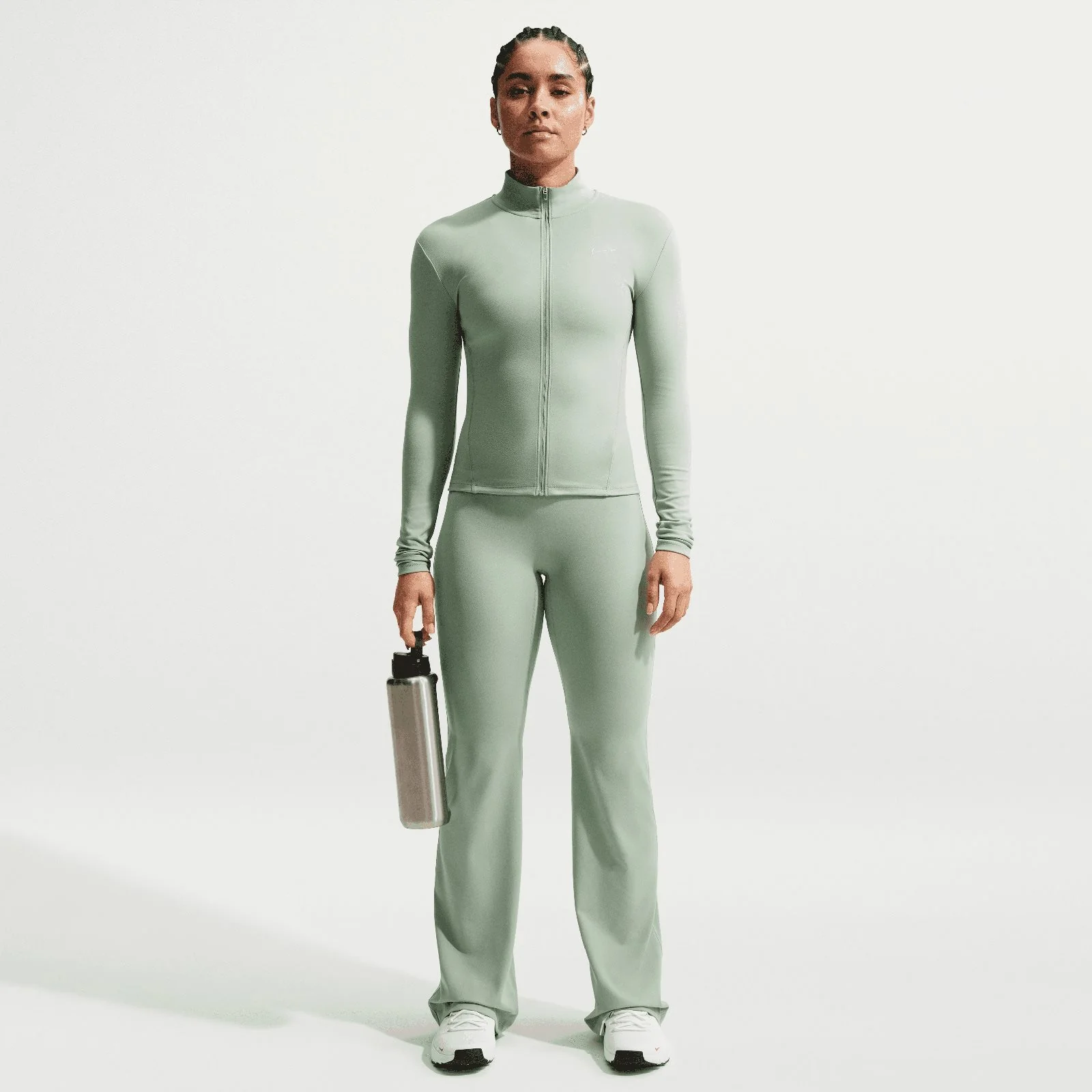 Nike One Fitted Womens Dri-FIT Full-Zip Jacket - Image 6