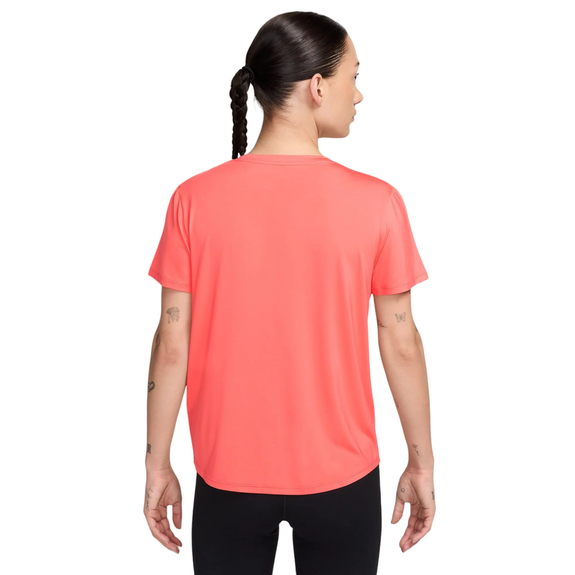 Nike One Swoosh Womens Dri-Fit Short-Sleeve Running Top - Image 2