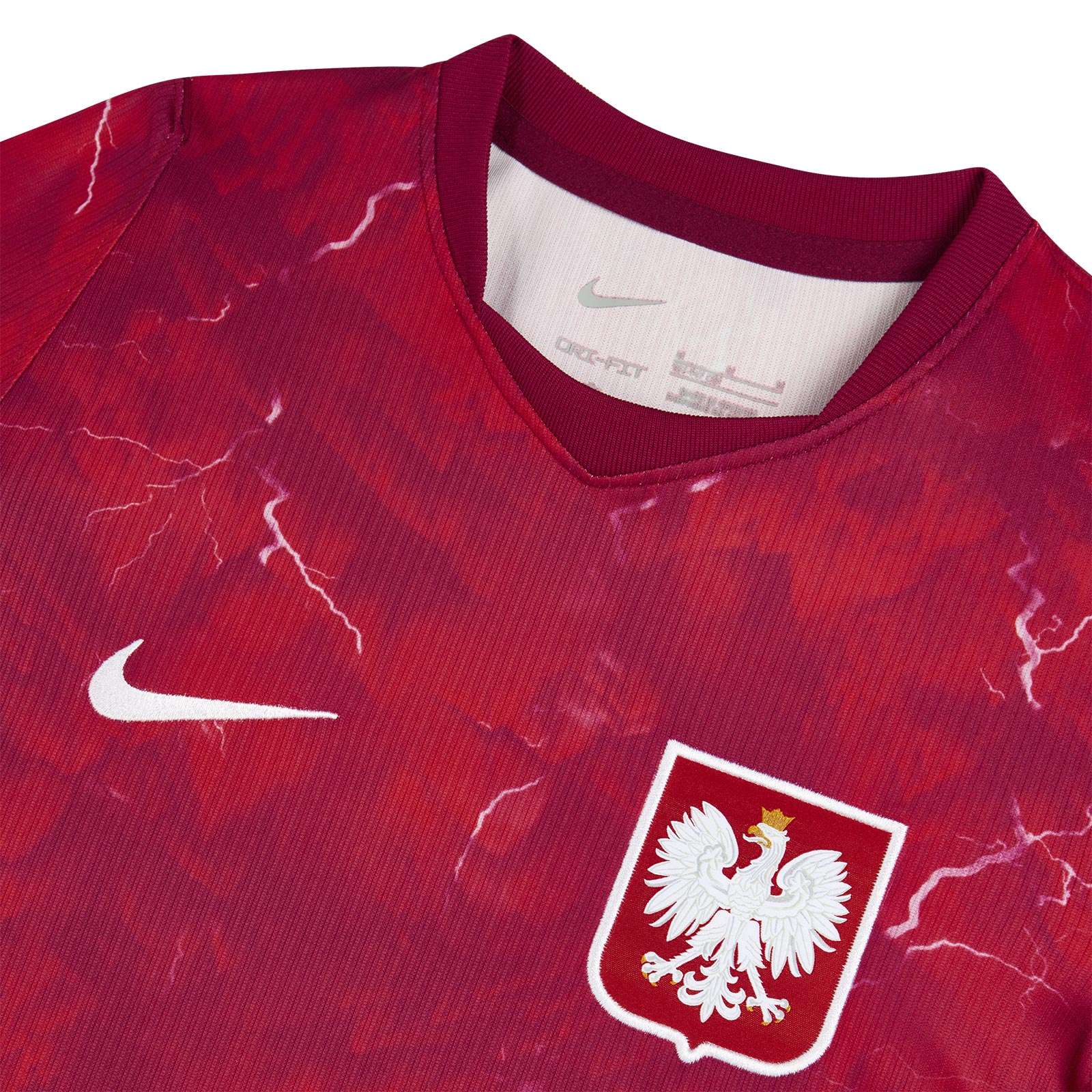 Nike Poland 2026 World Cup Away Kids Dri-FIT Soccer Replica Jersey - Image 3