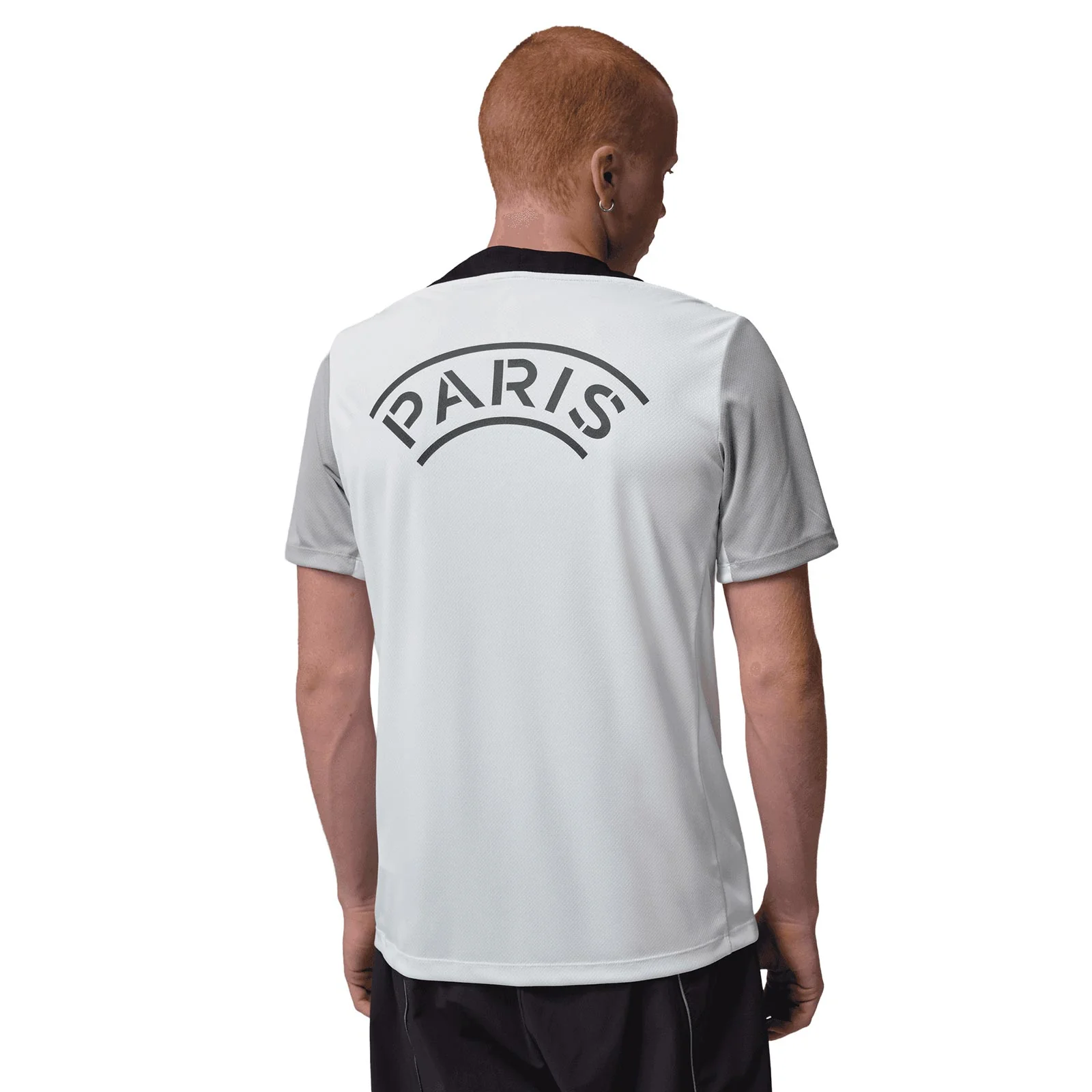 Nike Jordan Paris Saint-Germain Strike Night Edition Mens Dri-FIT Soccer Short-Sleeve Knit Top - Image 2