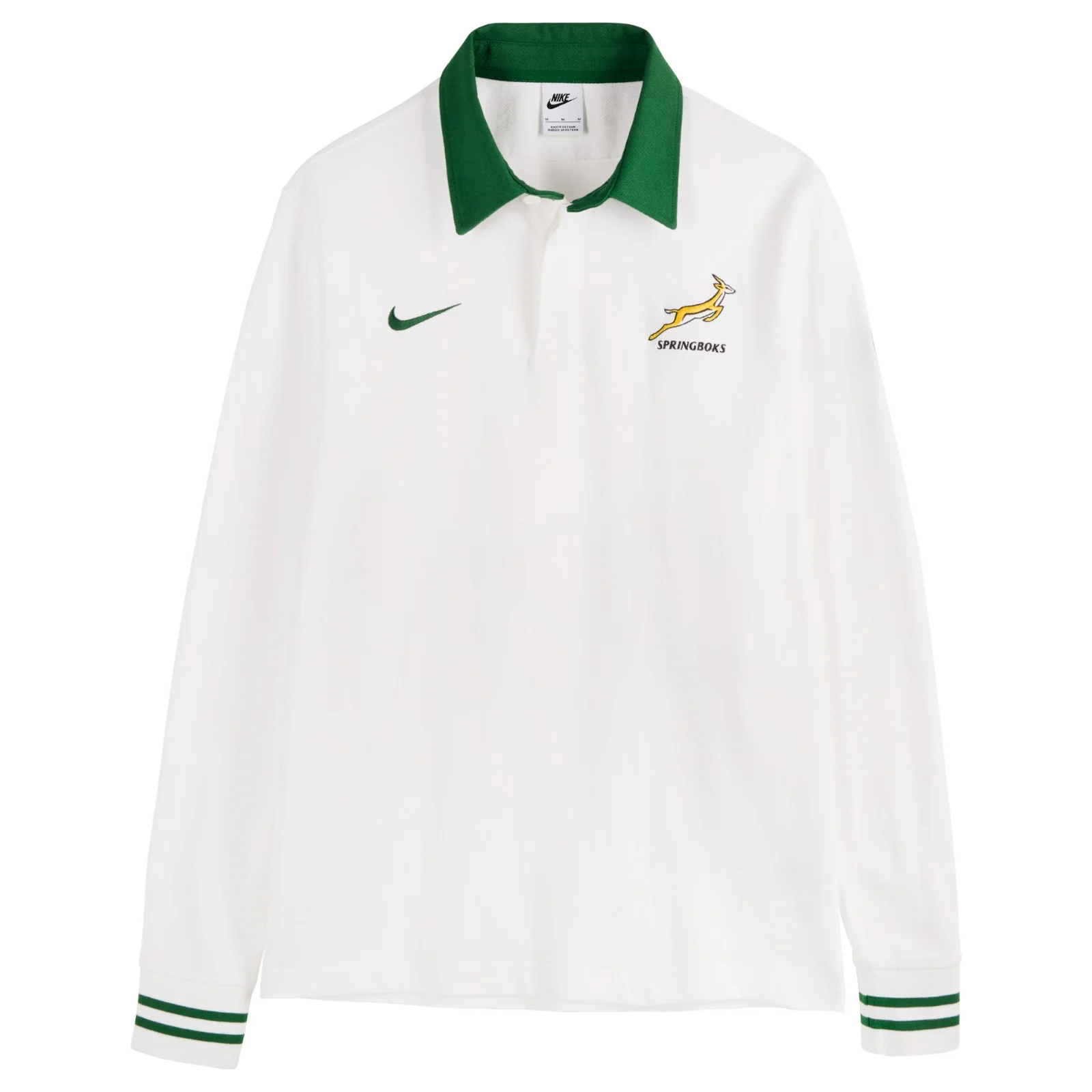 Nike Springboks Rugby Mens Long-Sleeve Away Jersey - Image 4