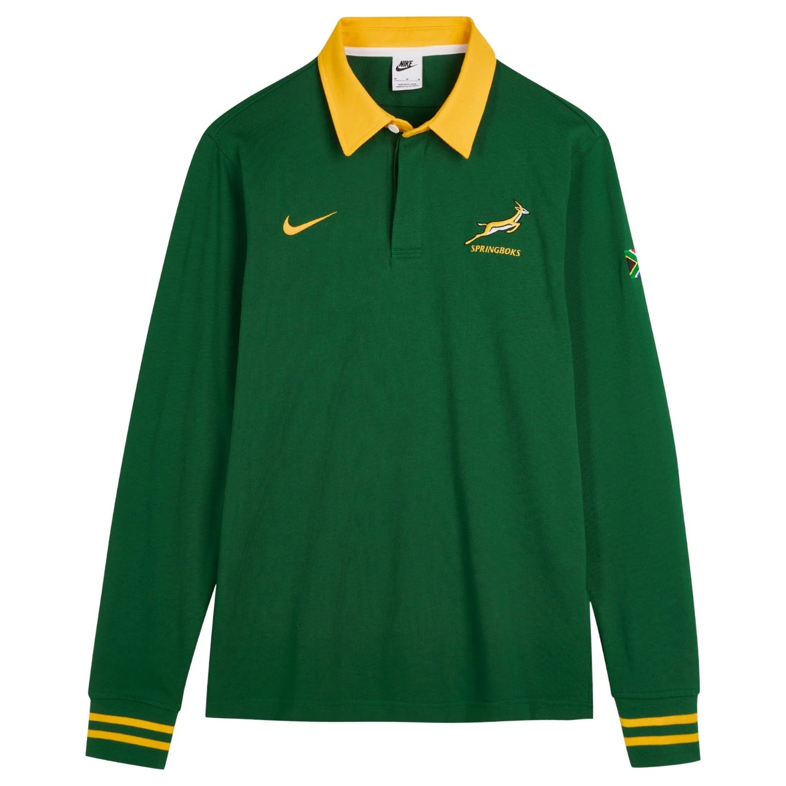 Nike Springboks Rugby Mens Long-Sleeve Home Jersey - Image 4