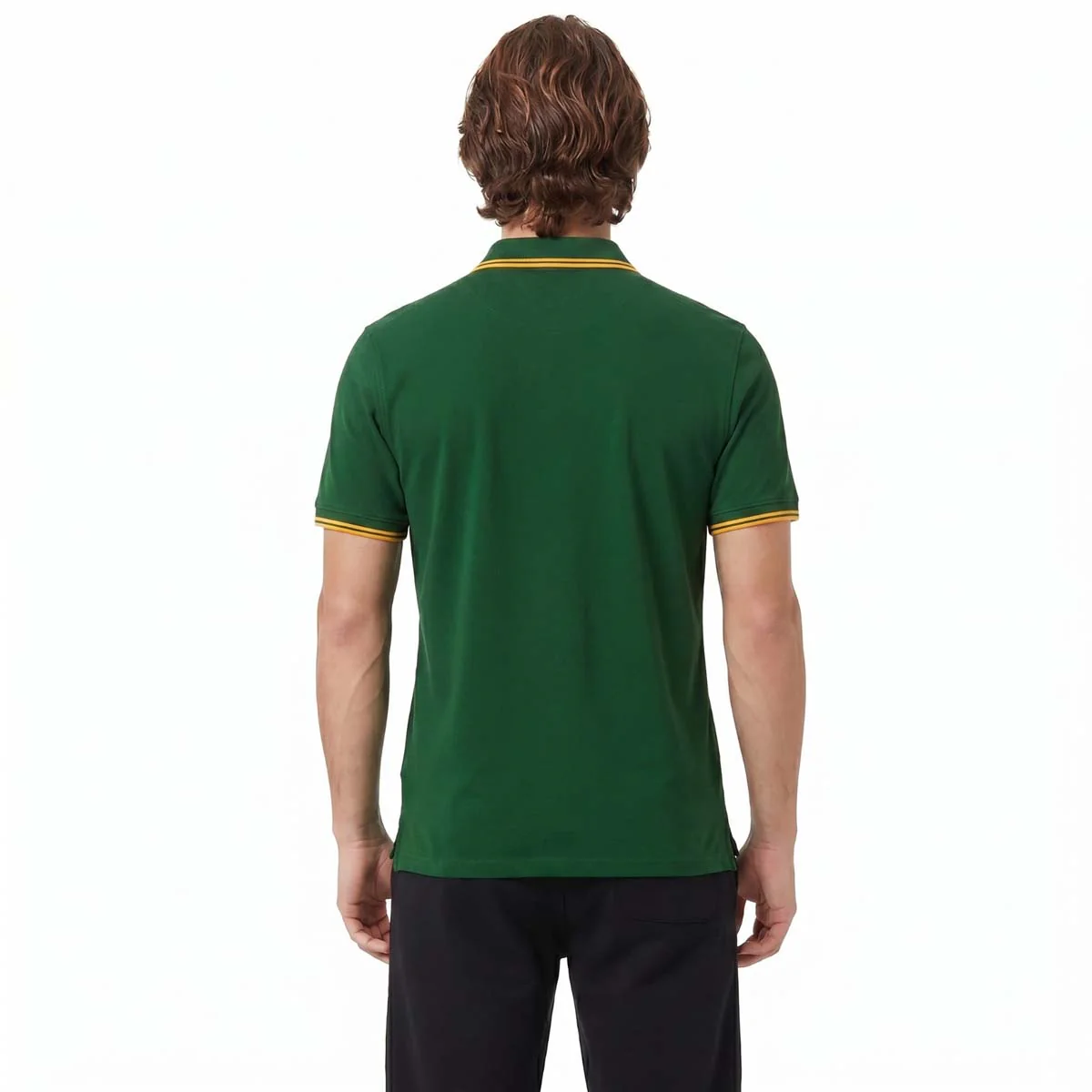 Nike Springboks Rugby Mens Pique Short-Sleeve Polo Shirt - Image 2