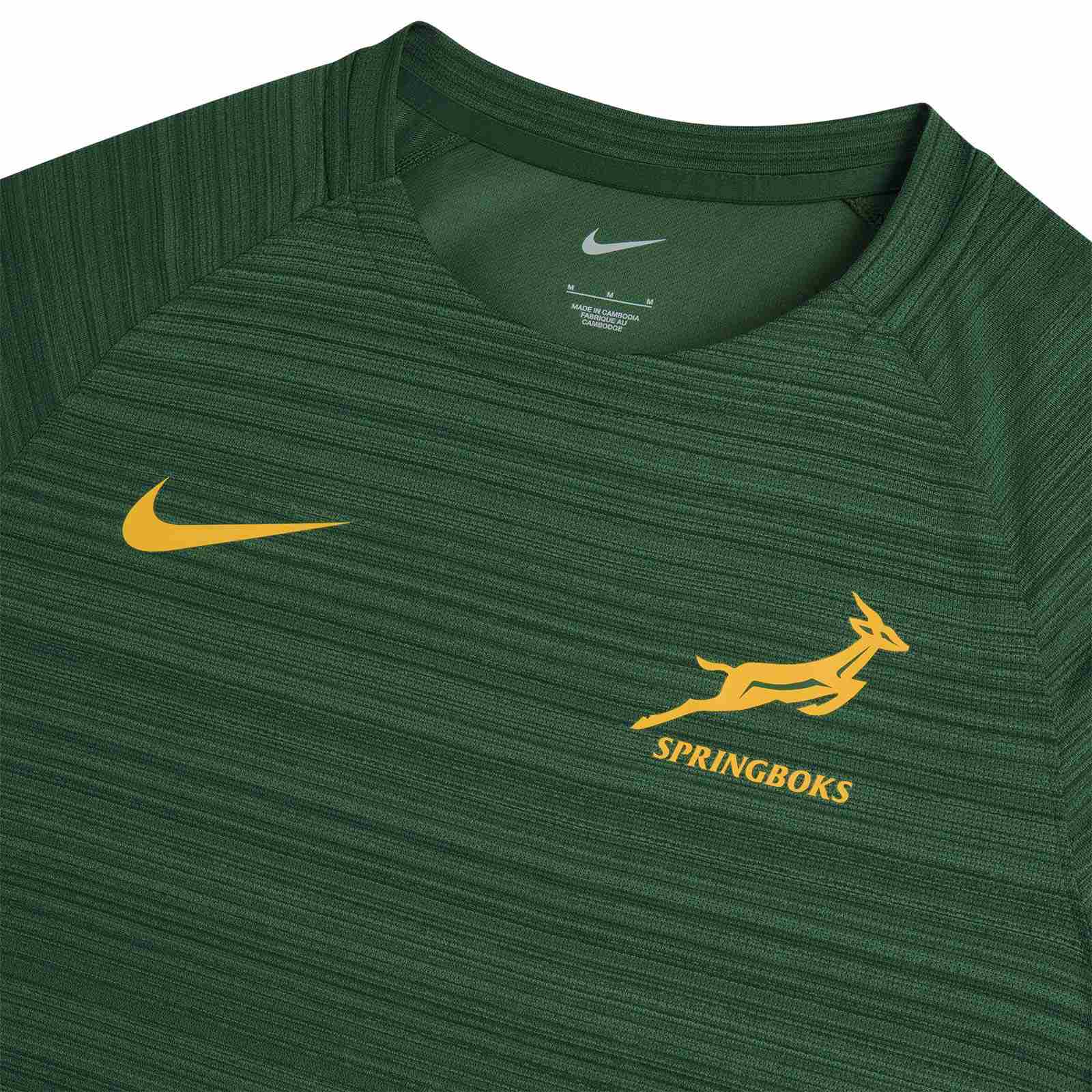 Nike Springboks 2025/26 Mens Short Sleeve Training Top - Image 3