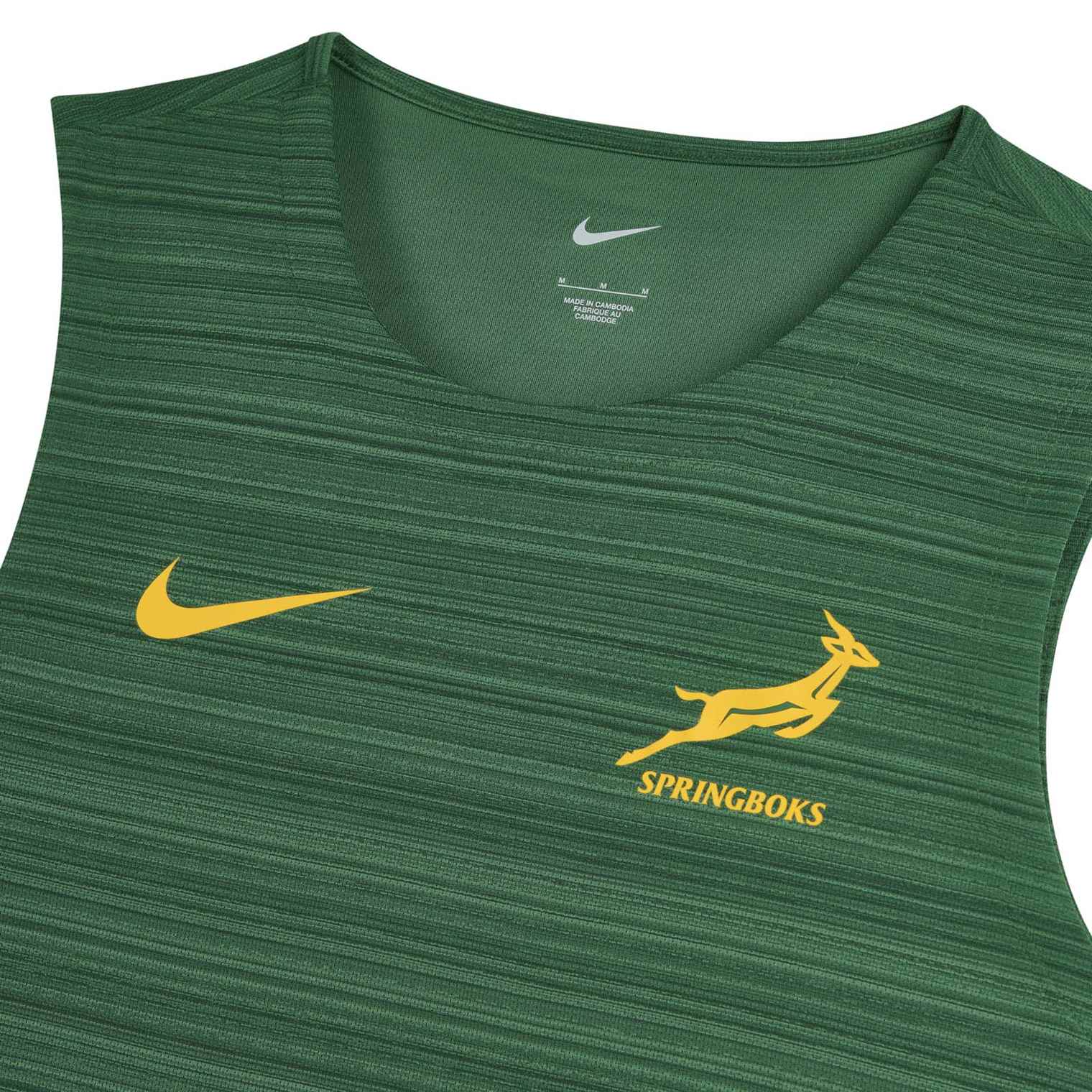 Nike Springboks Rugby Mens Sleeveless Training Singlet - Image 3