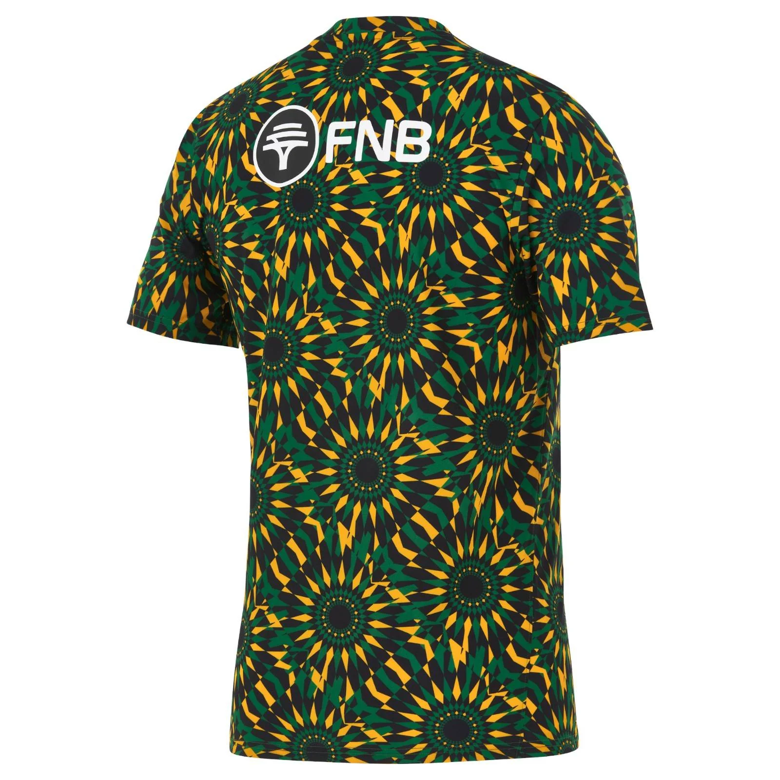 Nike Springboks Rugby Mens Pre-Match Short-Sleeve Top - Image 2