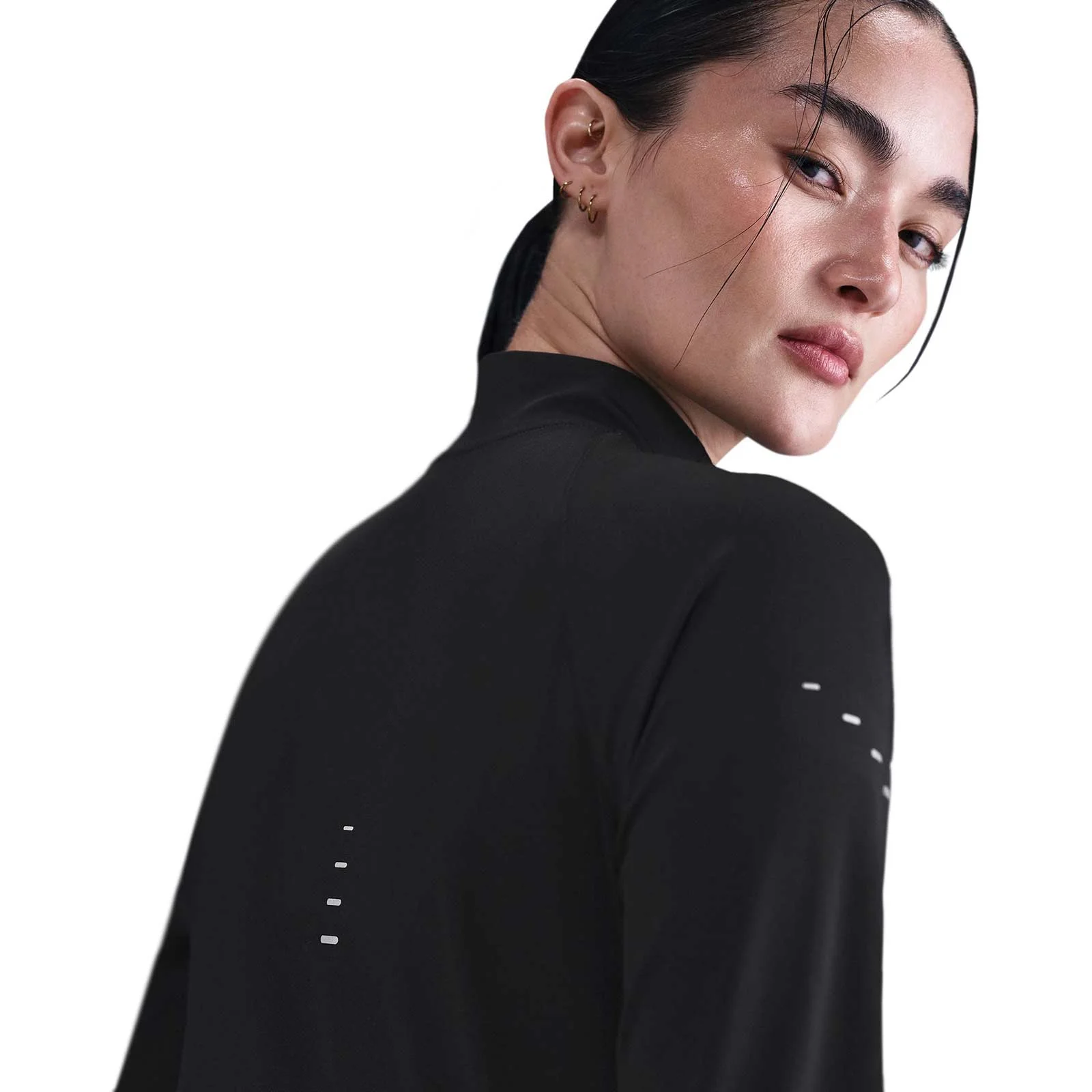 Nike Swift Womens Dri-FIT Full-Zip Mid-Layer Running Top - Image 4