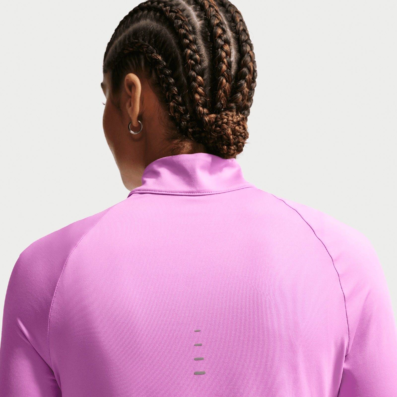 Nike Swift Womens Dri-FIT UV Half-Zip Running Top - Image 4