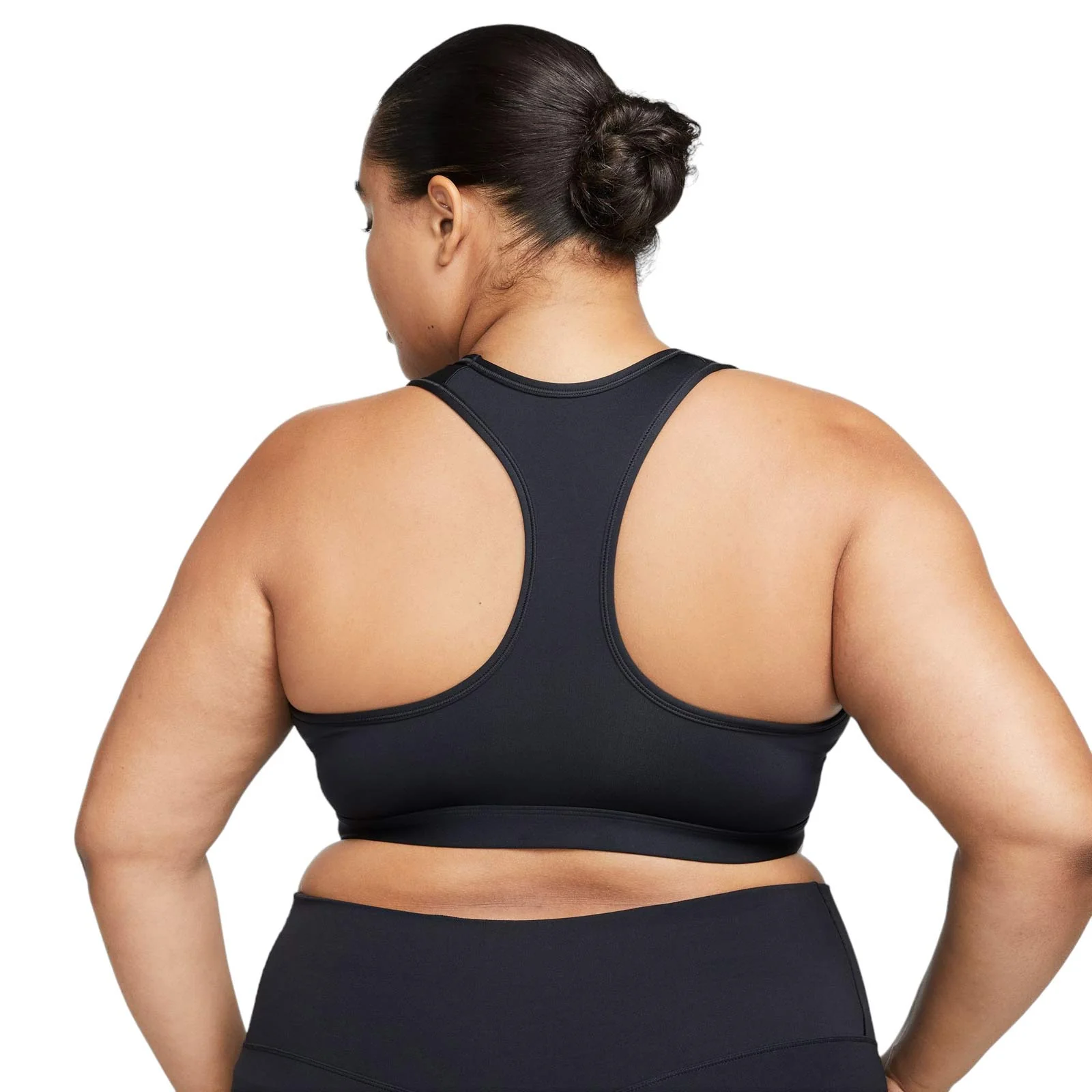 Nike Swoosh Medium Support Womens Padded Sports Bra (Plus Size) - Image 2