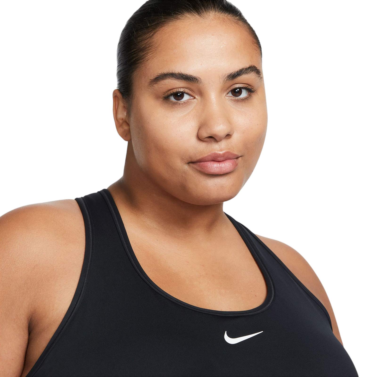 Nike Swoosh Medium Support Womens Padded Sports Bra (Plus Size) - Image 3