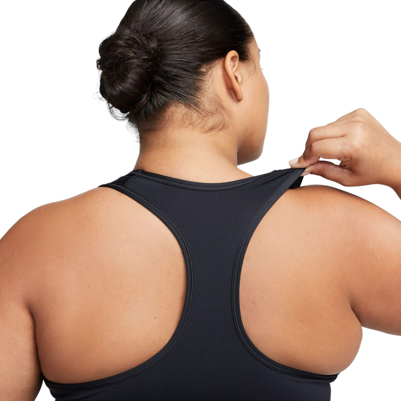 Nike Swoosh Medium Support Womens Padded Sports Bra (Plus Size) - Image 4